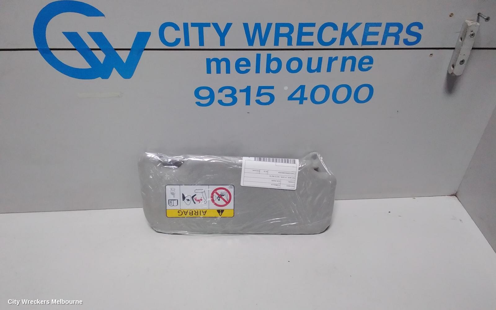 TOYOTA COROLLA SUNVISOR, ZRE182R, LH SIDE, 10/2012 - 06/2018 - Image 3