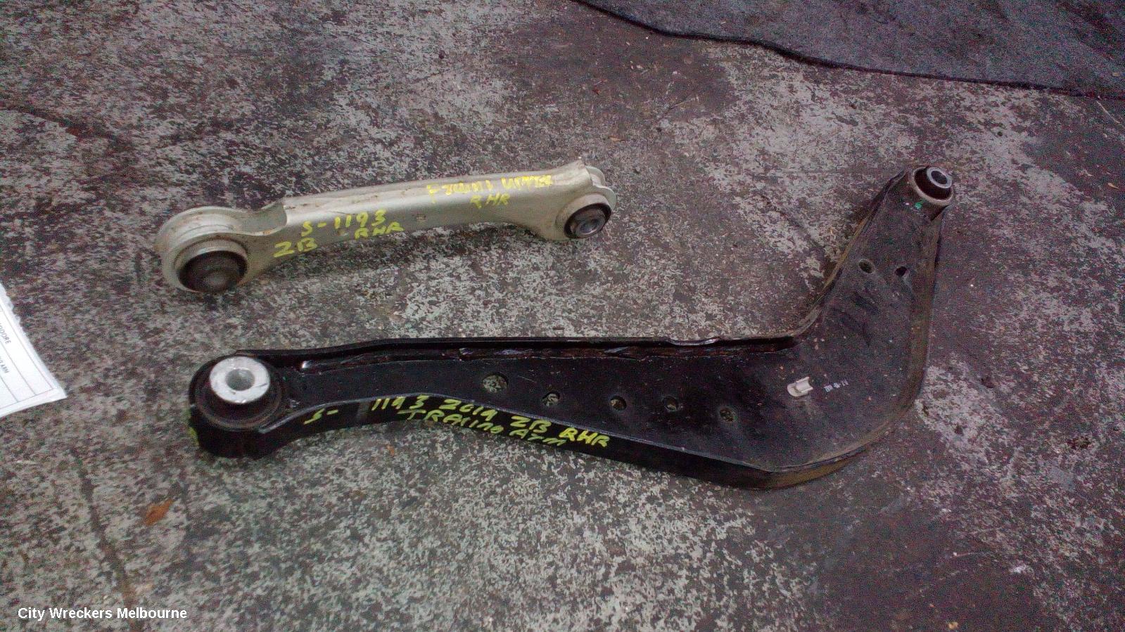 HOLDEN COMMODORE RIGHT REAR TRAILING ARM, UPPER CONTROL ARM-REAR, ZB, 10/2017 - 12/2020 - Image 2