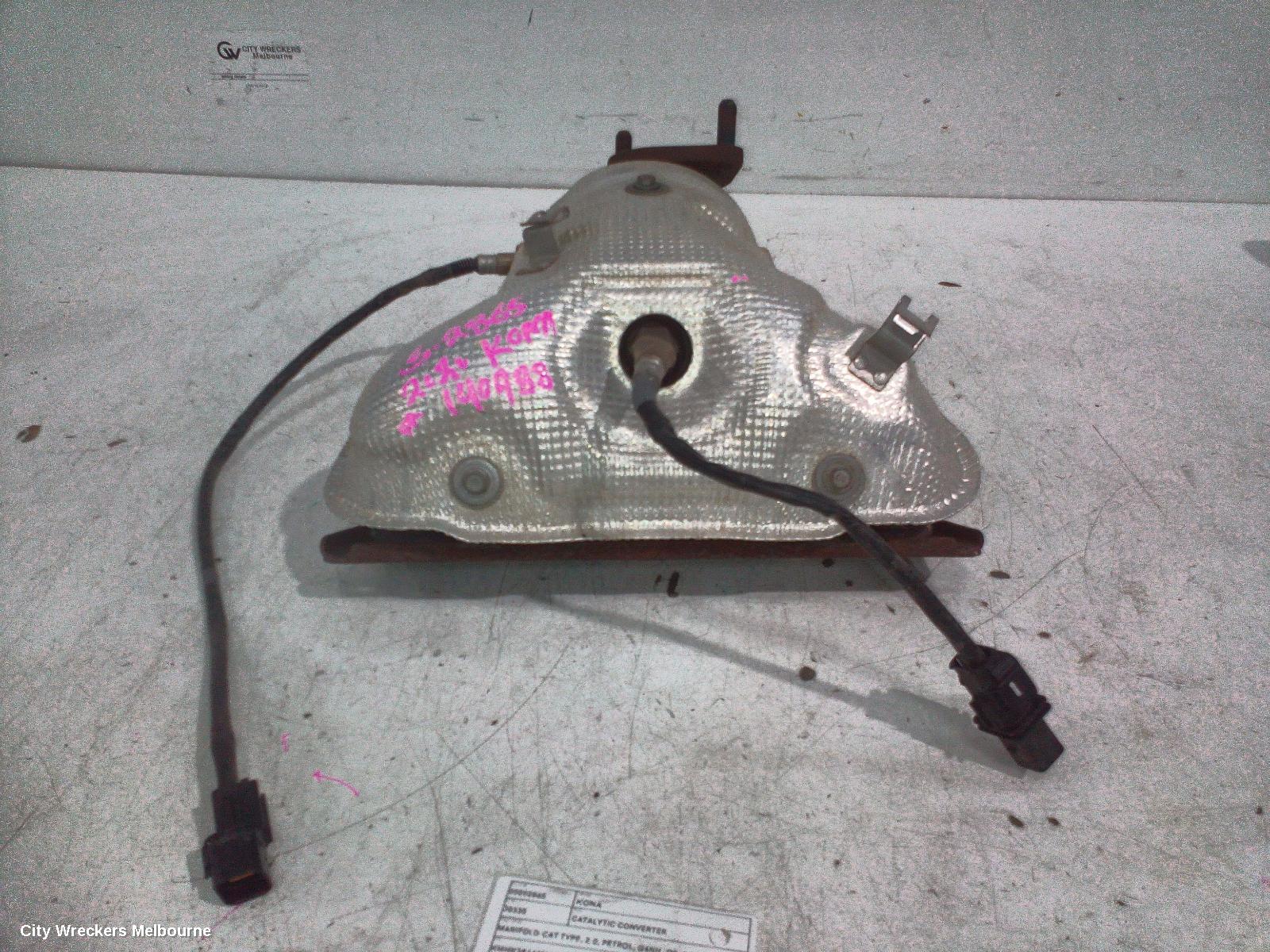 HYUNDAI KONA CATALYTIC CONVERTER, MANIFOLD-CAT TYPE, 2.0, PETROL, G4NH, OS, 09/2017 - 10/2020 - Image 1