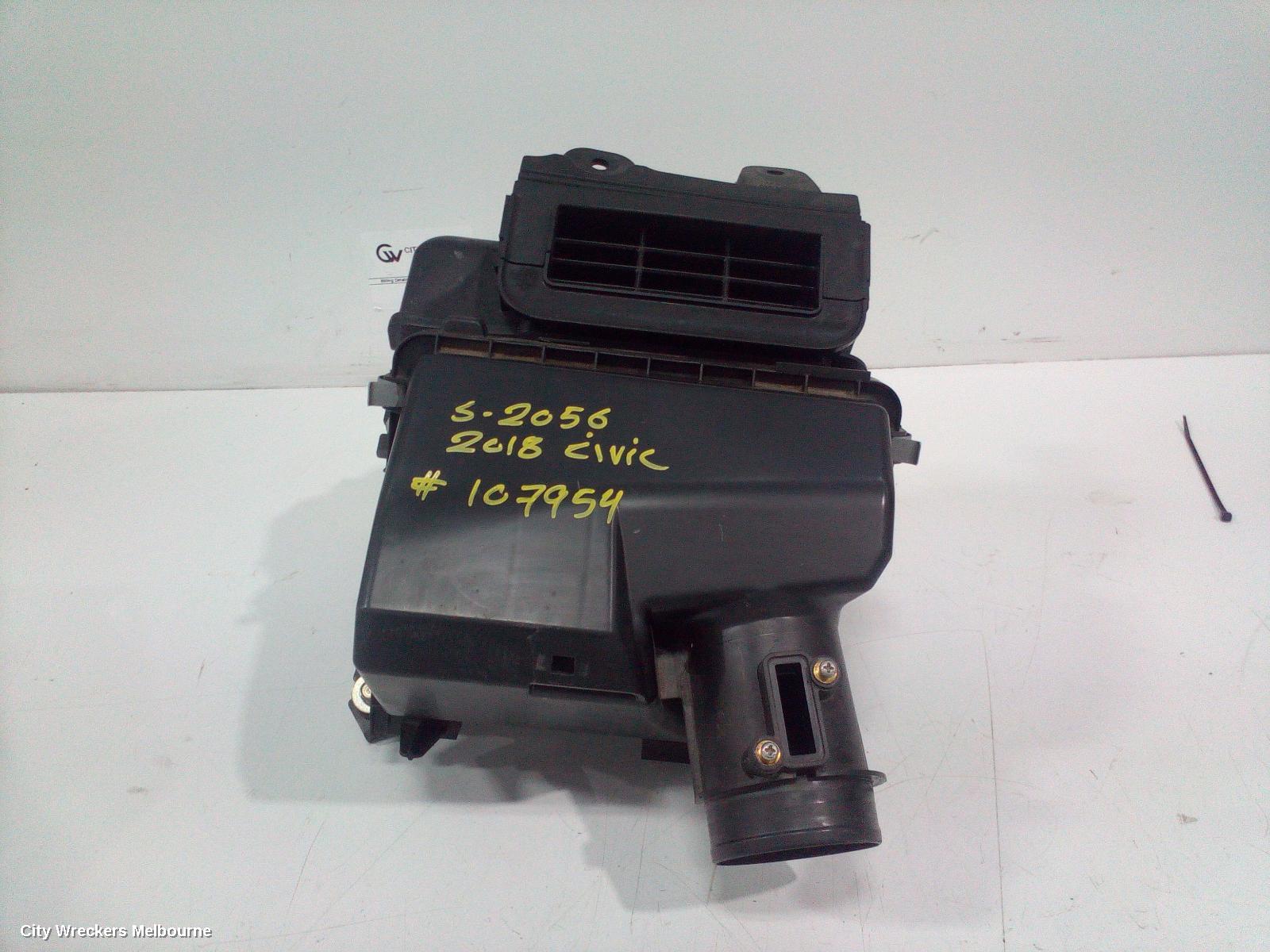 HONDA CIVIC AIR CLEANER/BOX, AIR CLEANER, 10TH GEN, 1.8, 05/2016 - 08/2021 - Image 1