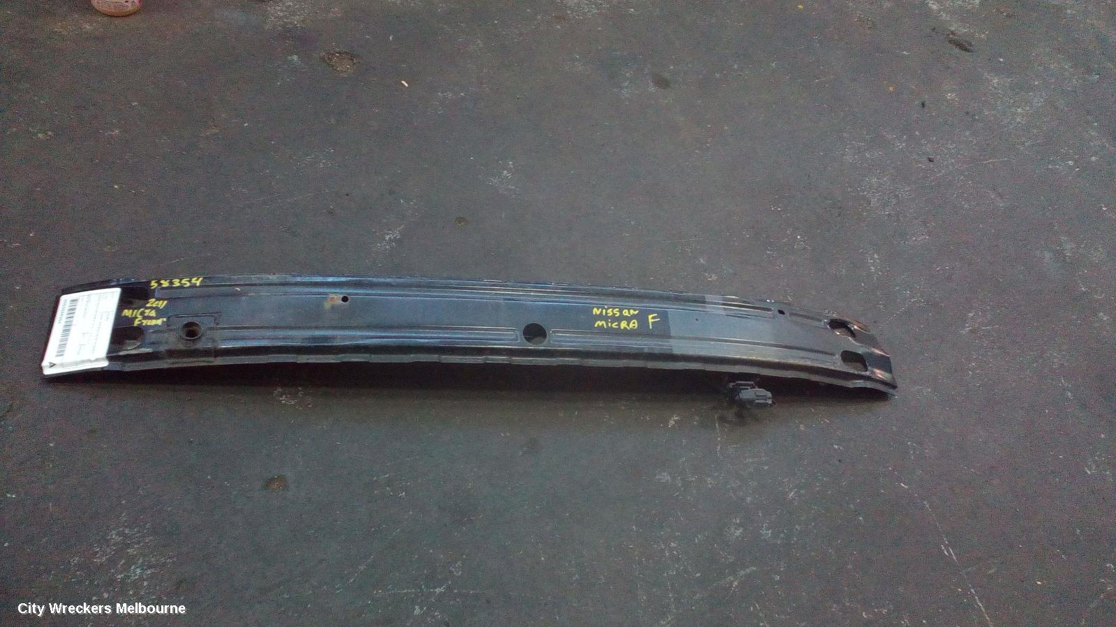 NISSAN MICRA F/BAR REINFORC/BRACK, LOWER REINFORCEMENT, K13, 11/2010 - 12/2012 - Image 1