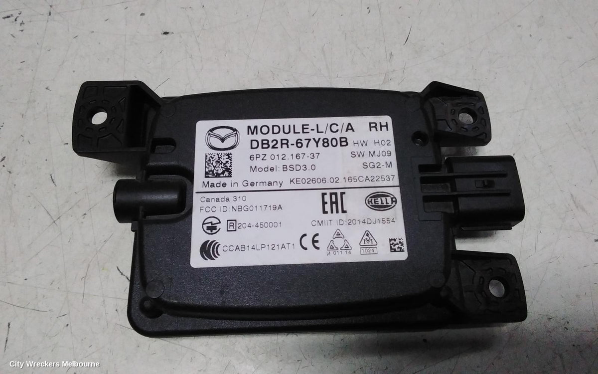 MAZDA CX3, MISC, DK, 03/2015 ONWARDS, DB2R-67Y80B RHR BLIND SPOT MODULE: 133142 - Image 2