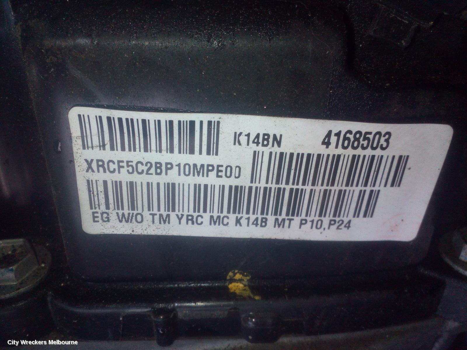 SUZUKI BALENO ENGINE, PETROL, 1.4, K14B, EW, 04/2016 ONWARDS - Image 3