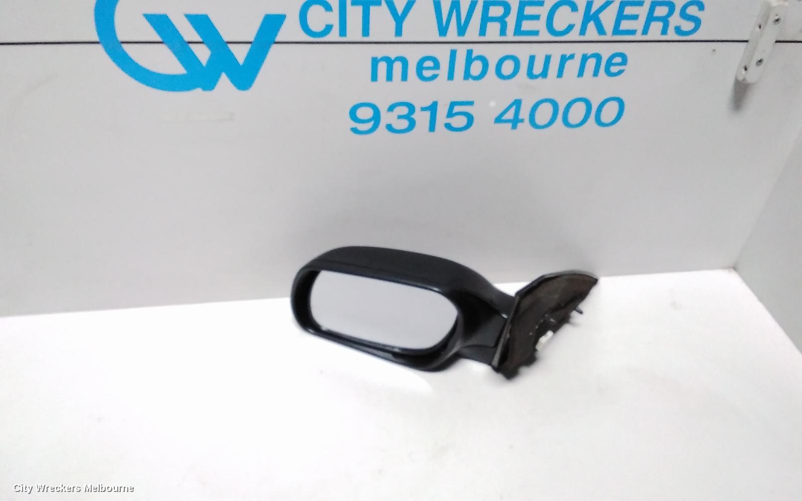 MAZDA 3 LEFT DOOR MIRROR, BK, MANUAL, SEDAN/HATCH, 10/2003 - 04/2009 - Image 1