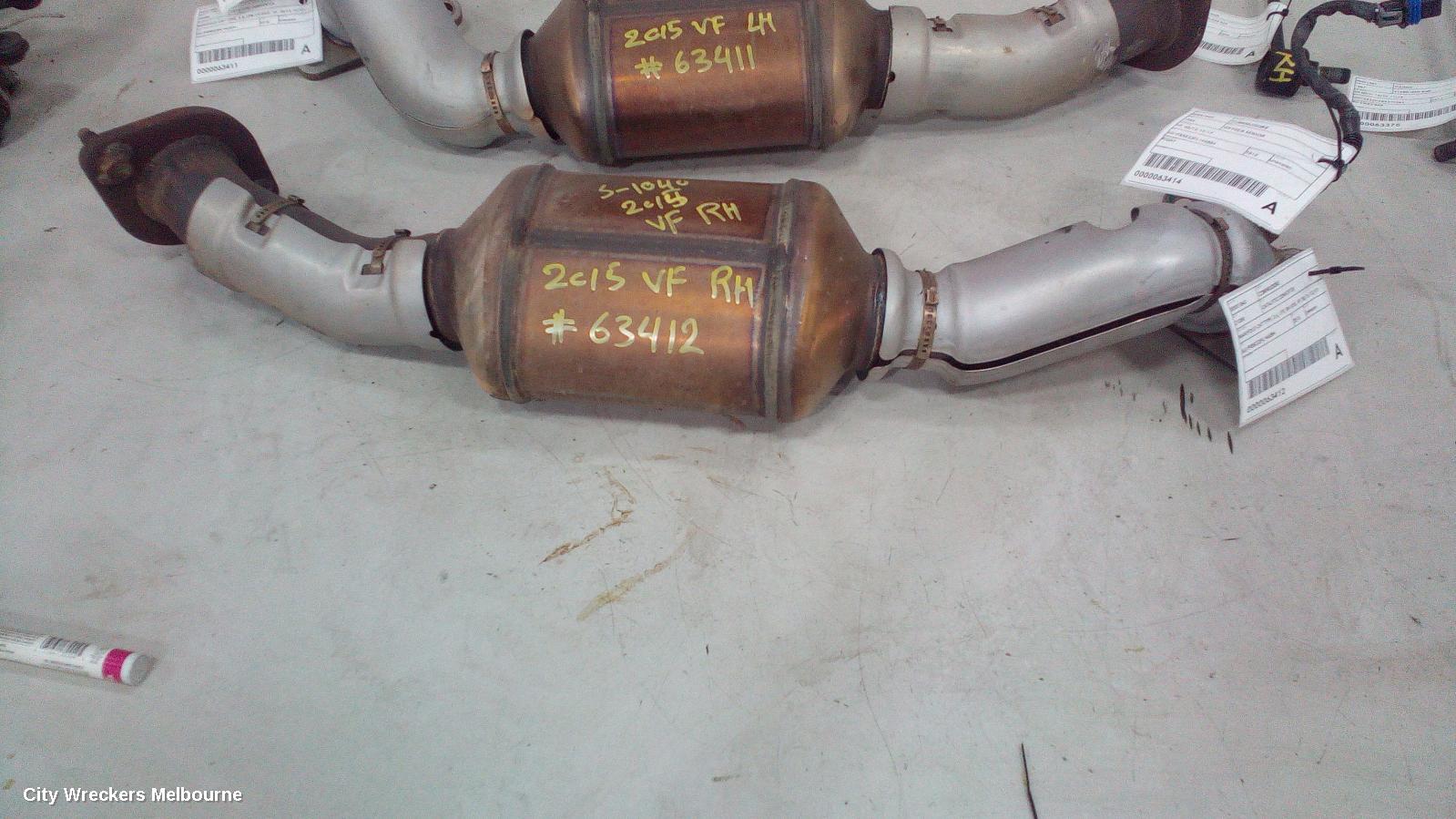 HOLDEN COMMODORE CATALYTIC CONVERTER, MANIFOLD-CAT TYPE, 3.6, LFX, RH SIDE, VF, 05/2013 - 12/2017 - Image 1