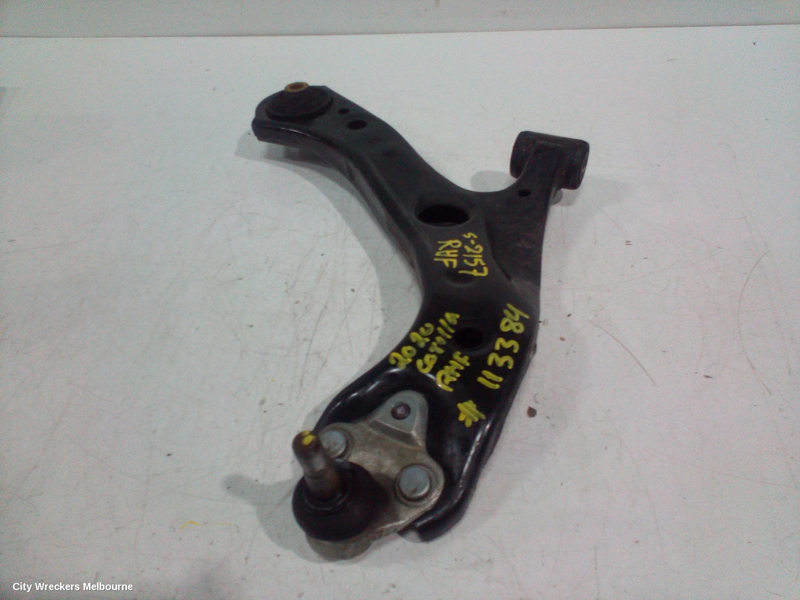 TOYOTA COROLLA RIGHT FRONT LOWER CONTROL ARM, E210, 07/2018 ONWARDS - Image 1