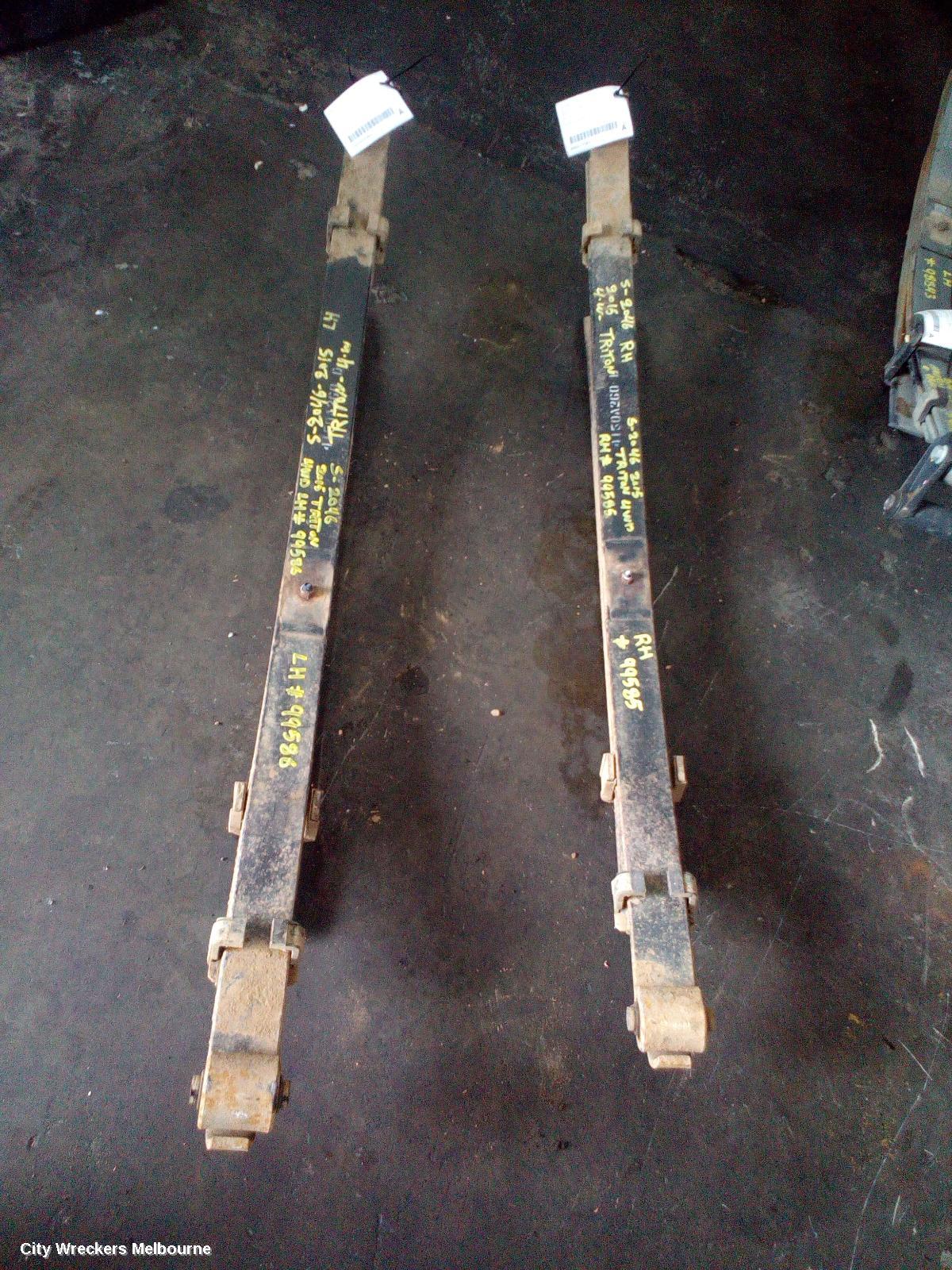 MITSUBISHI TRITON REAR LEAF SPRING, MQ, RH SIDE, 5 LEAF, 04/2015 - 10/2018 - Image 2