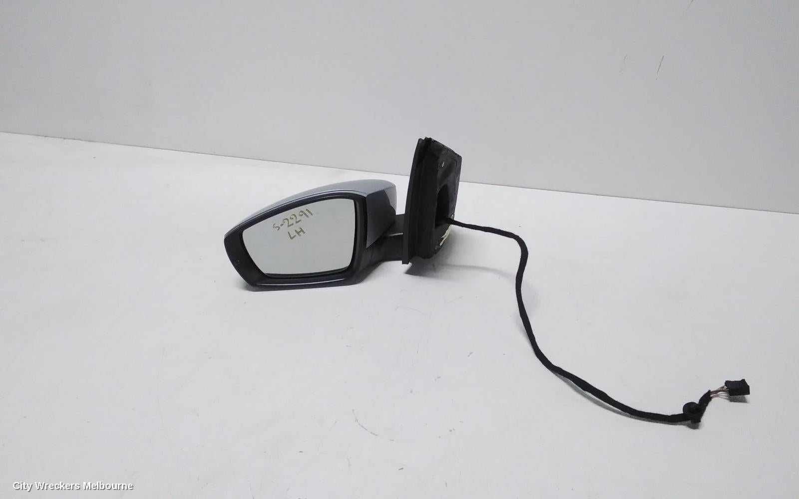 VOLKSWAGEN POLO LEFT DOOR MIRROR, 6R, HEATED TYPE, 05/2010 - 05/2014 - Image 1