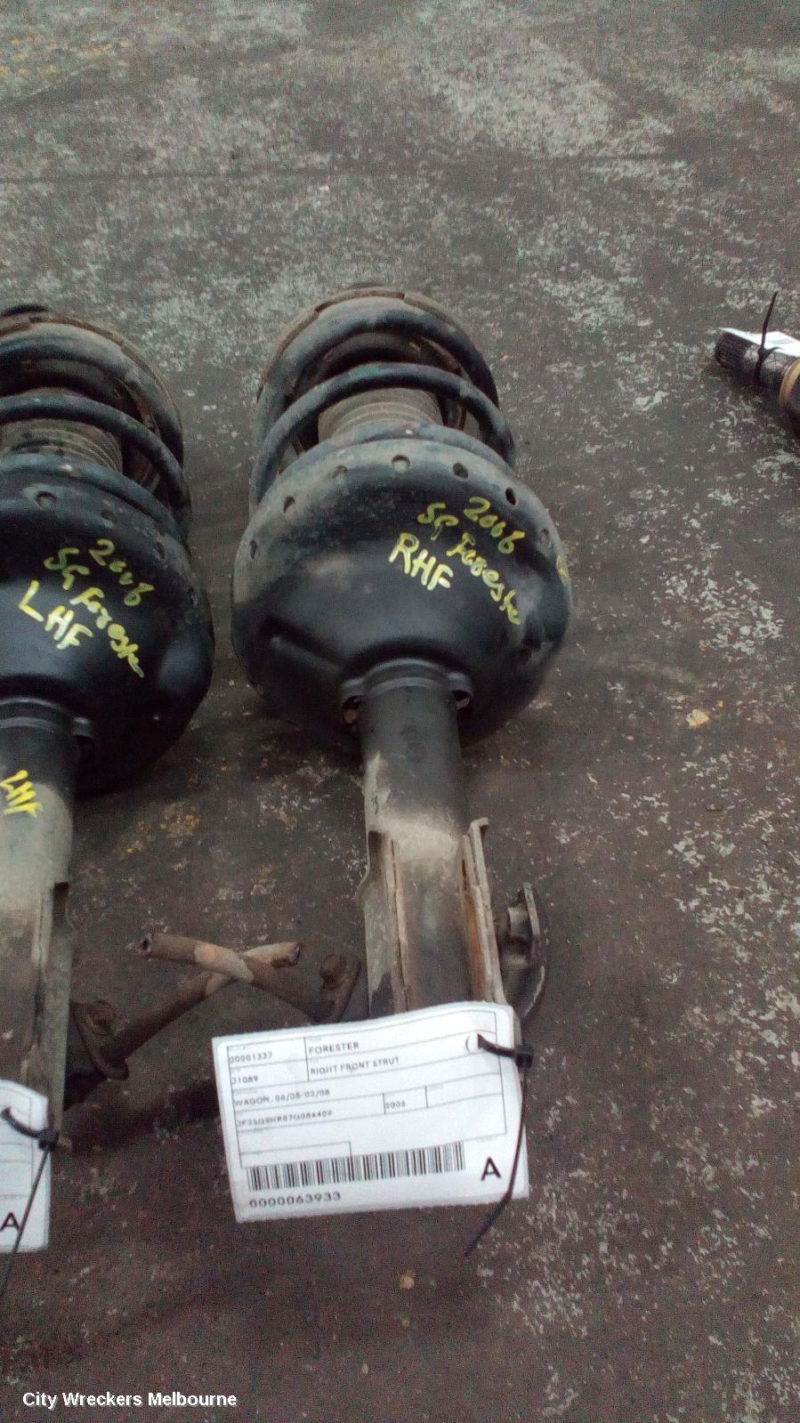SUBARU FORESTER RIGHT FRONT STRUT, WAGON, 06/2005 - 02/2008 - Image 1