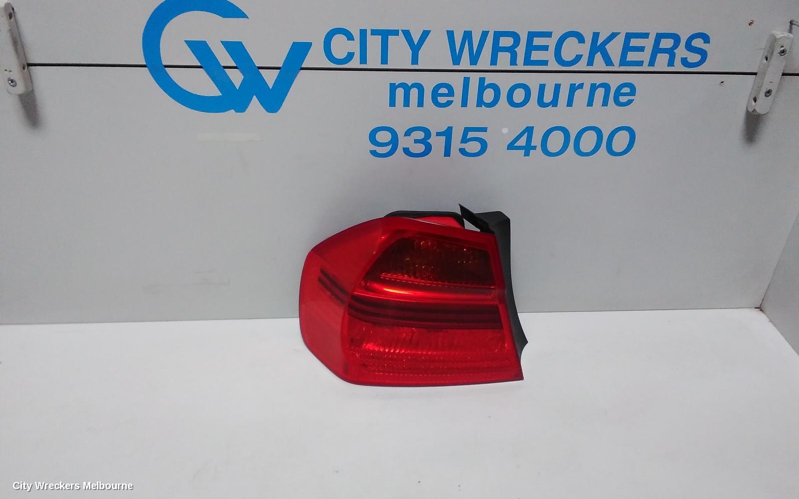 BMW 3 SERIES LEFT TAILLIGHT, E90, SEDAN, NON LED TYPE, 03/2005 - 10/2008 - Image 1