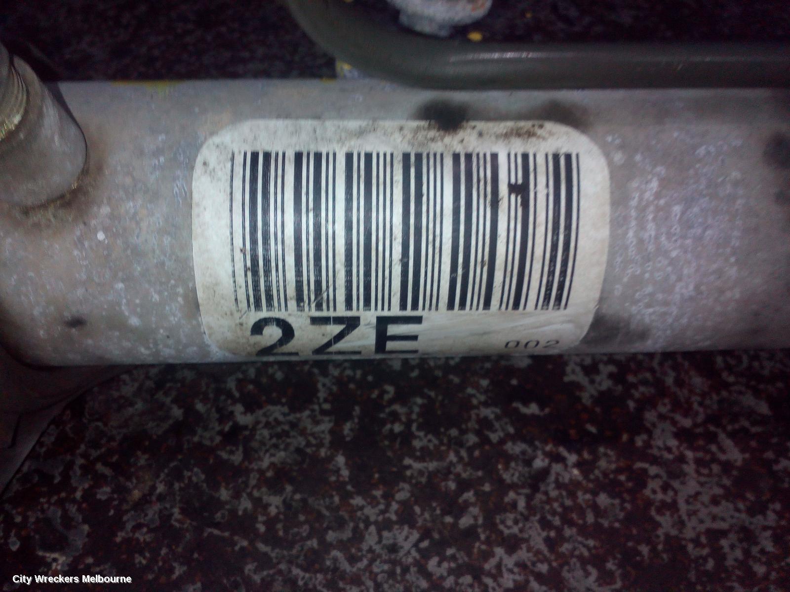 TOYOTA COROLLA STEERING BOX/RACK, ZZE122 POWER -REMOVABLE HEAD TYPE 12/2001 - 06/2007 - Image 1