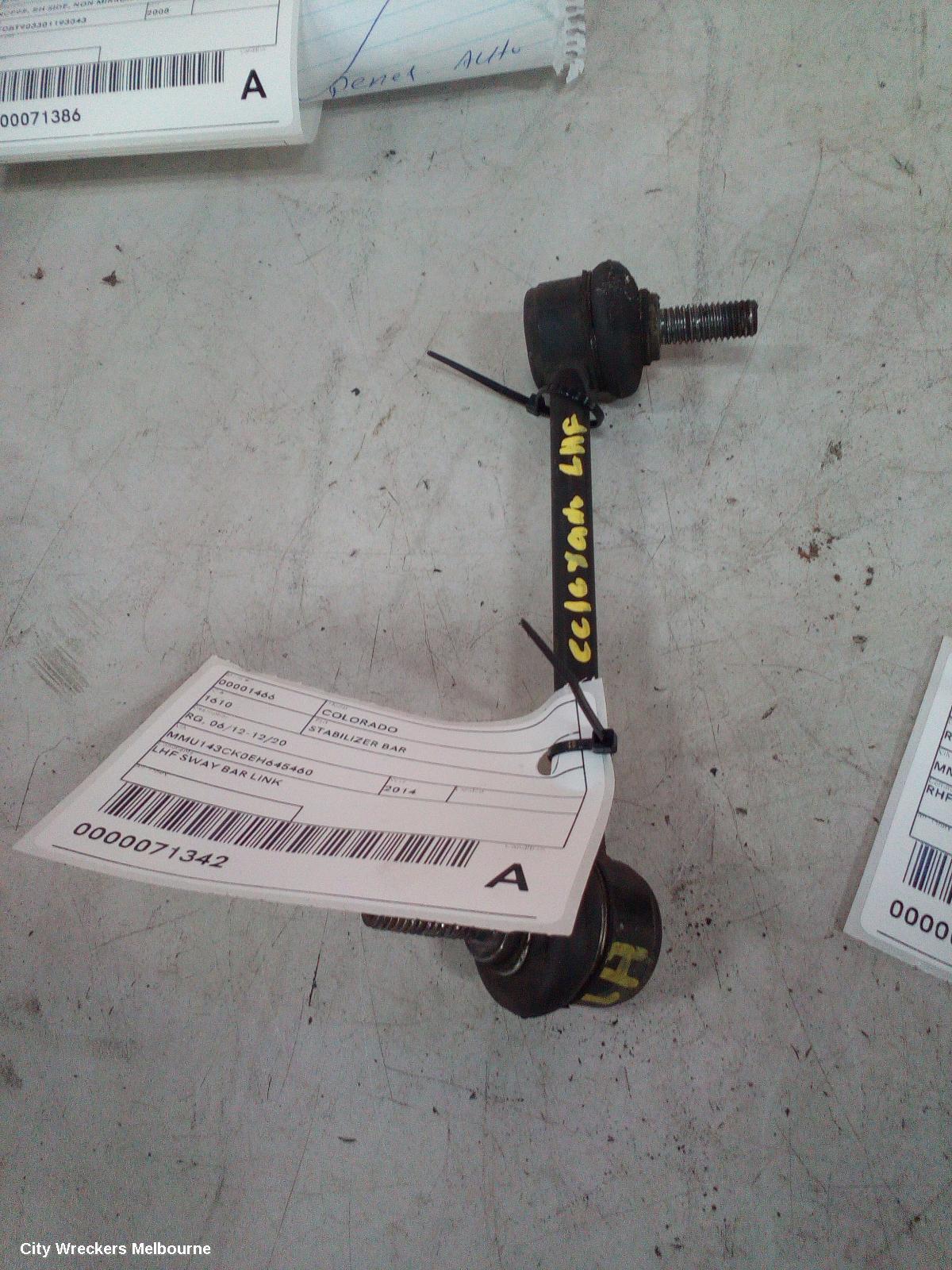 HOLDEN COLORADO STABILISER BAR, FRONT SWAY BAR/STABILIZER BAR, RG, 01/2012 - 06/2016 - Image 1