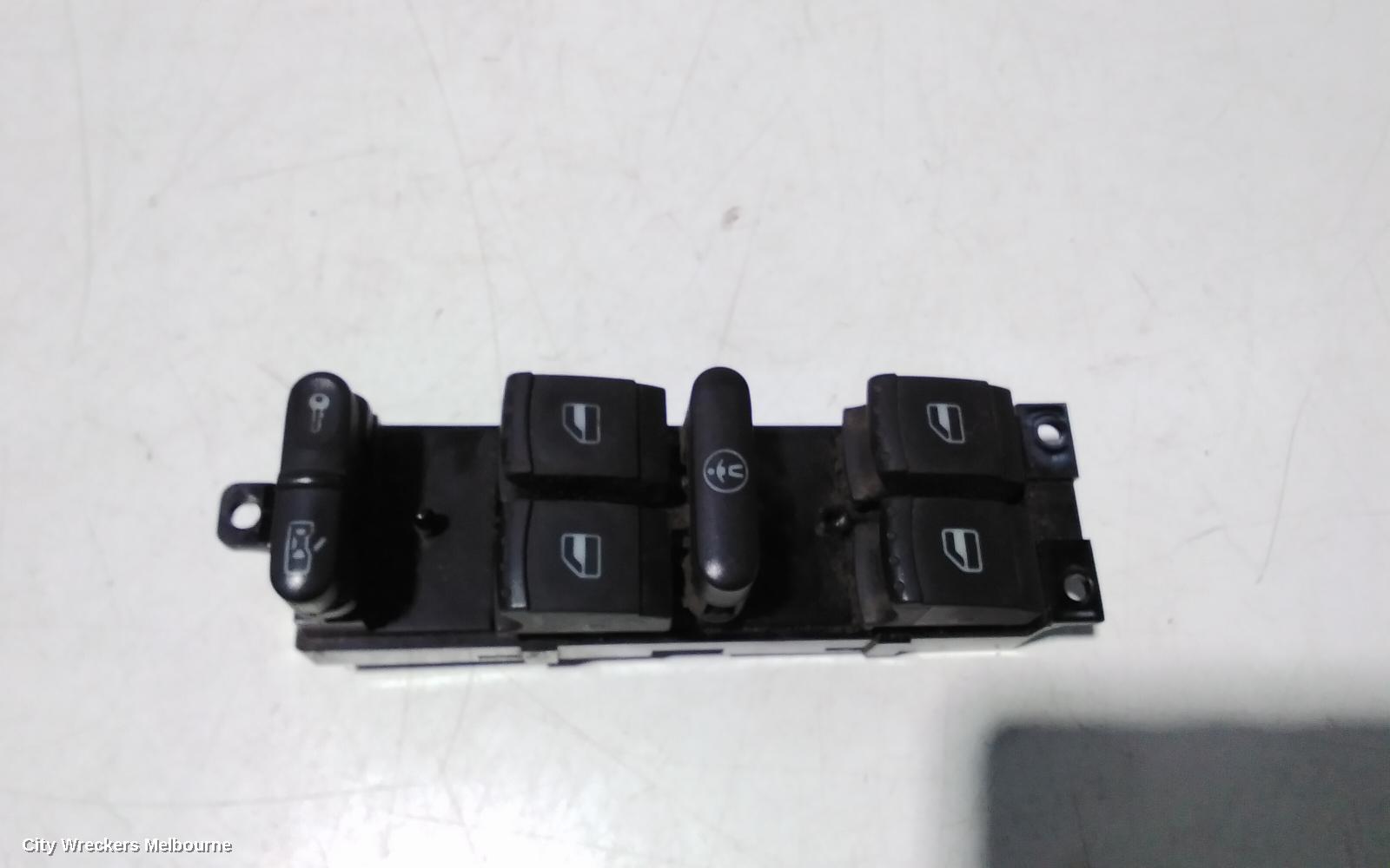 VOLKSWAGEN JETTA PWR DR WIND SWITCH, RH FRONT (MASTER SWITCH), 4 SWITCHES TYPE, 1KM, 02/2006 - 07/2011 - Image 3