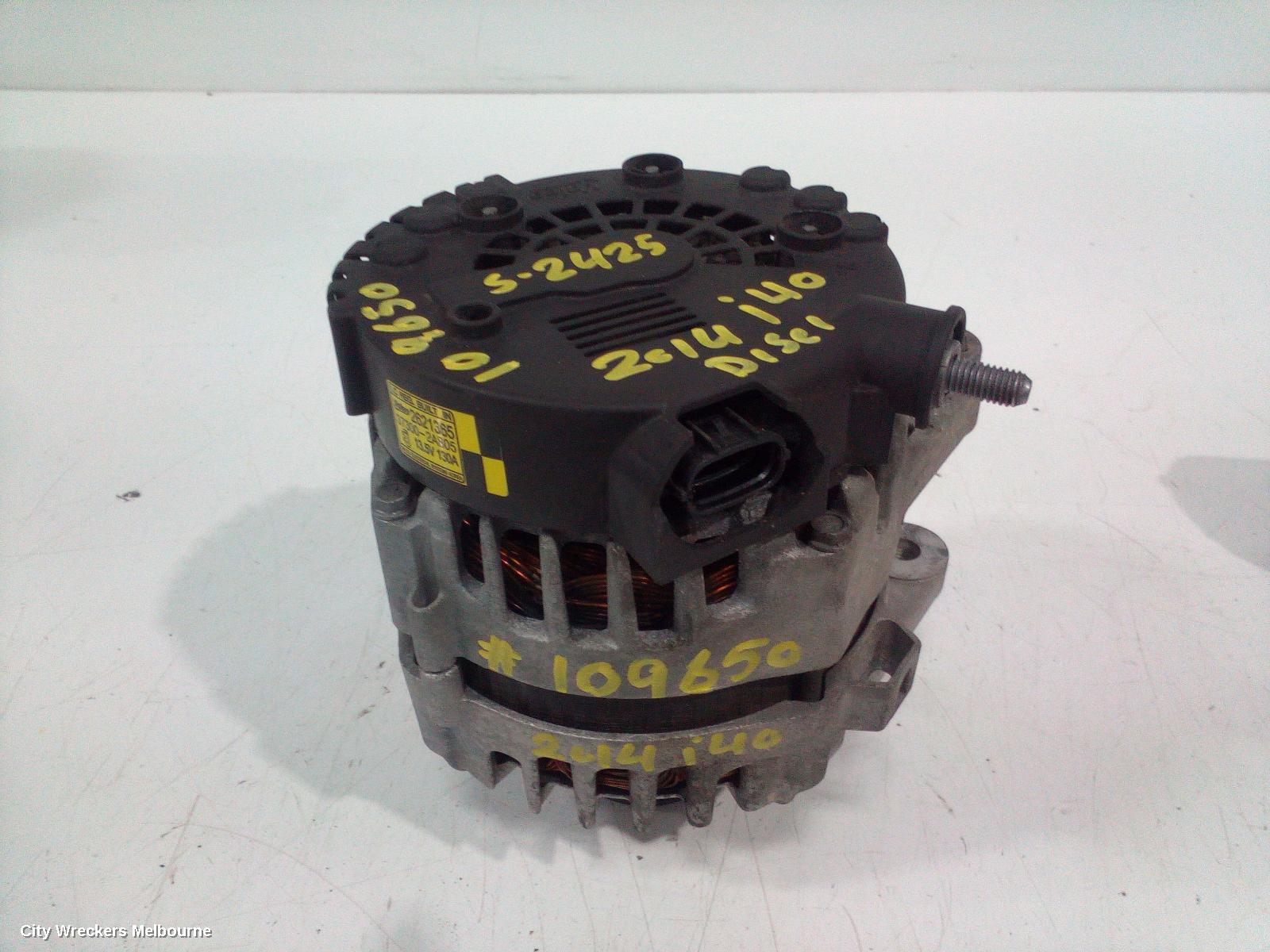 HYUNDAI I40 ALTERNATOR, DIESEL, 1.7, TURBO, VF, 09/2011 - 02/2015 - Image 1