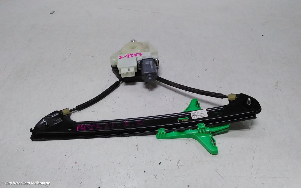 VOLKSWAGEN GOLF RIGHT REAR WND REG/MOTOR, GEN 7, 5DR HATCH, DOOR REG ASSY (REG AND MOTOR), 11/2012 - 08/2020 - Image 1