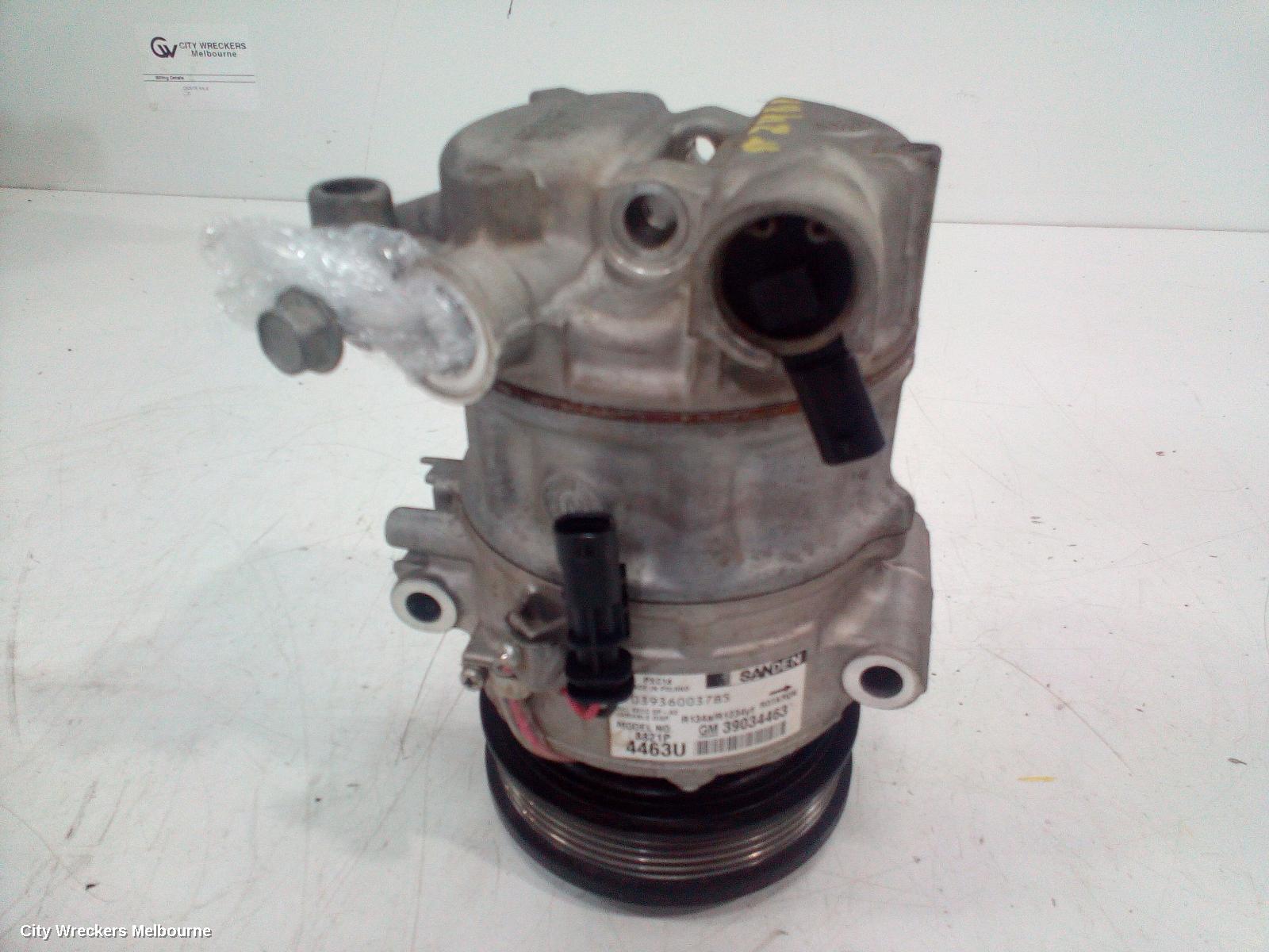 HOLDEN ASTRA A/C COMPRESSOR, BK-BL, 1.4, PETROL, 09/2016 - 12/2020 - Image 2