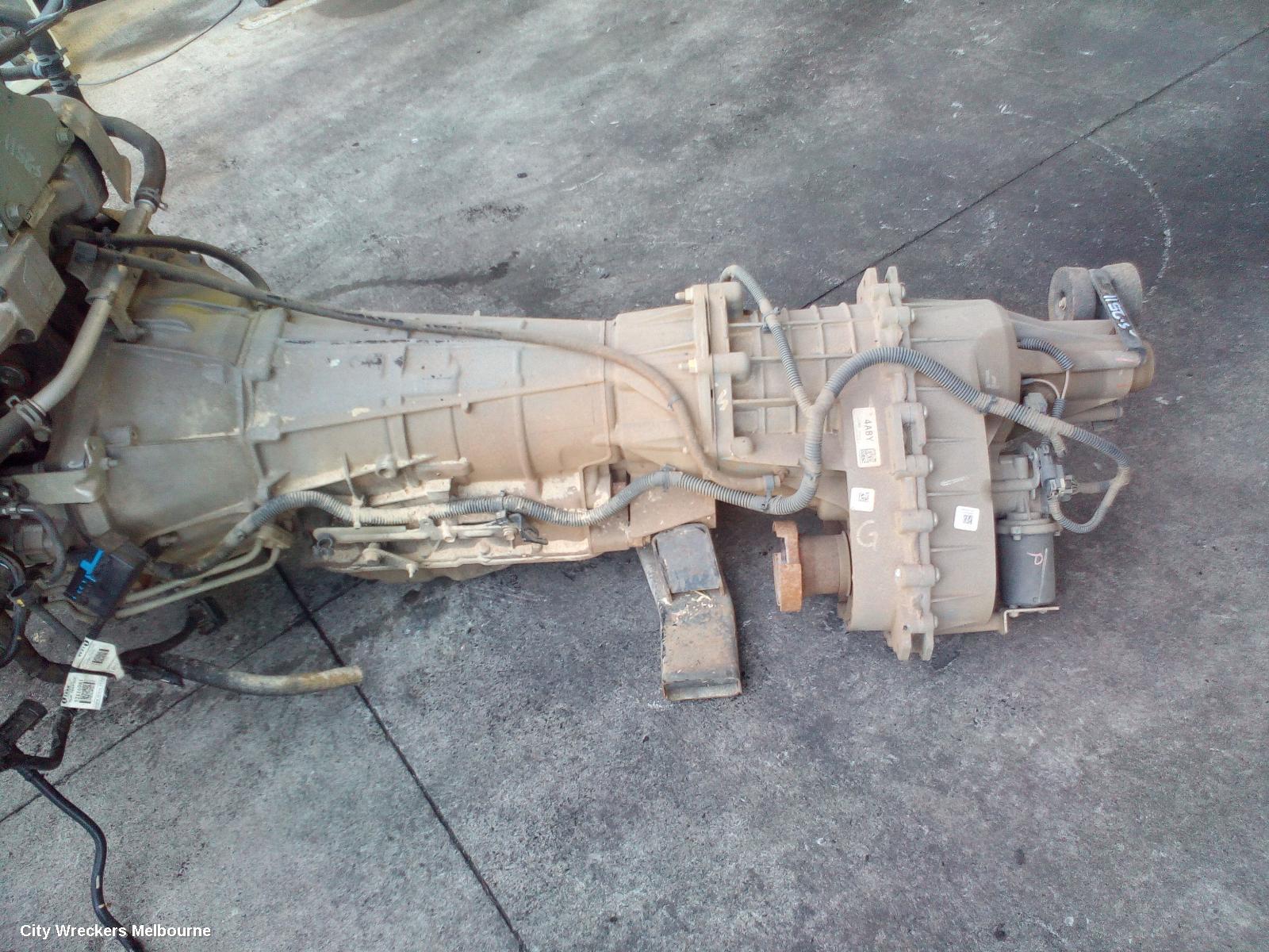 HOLDEN COLORADO TRANS/GEARBOX, AUTO, 4WD, DIESEL, 2.8, APR, TURBO, 6 SPEED, W/ TRANSFER CASE, RG/RG 7, 01/2012 - 06/2016 - Image 1