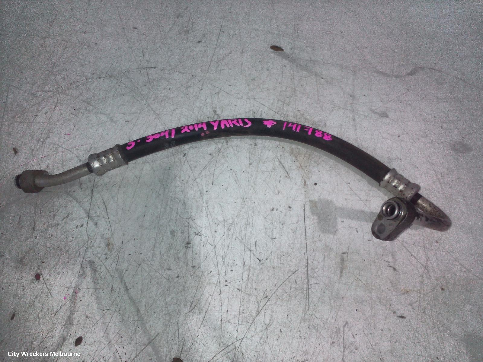 TOYOTA YARIS A/C HOSES, 1.3, 2NZ, COMPRESSOR TO CONDENSER, NCP13#, 08/2011 - 01/2020 - Image 1