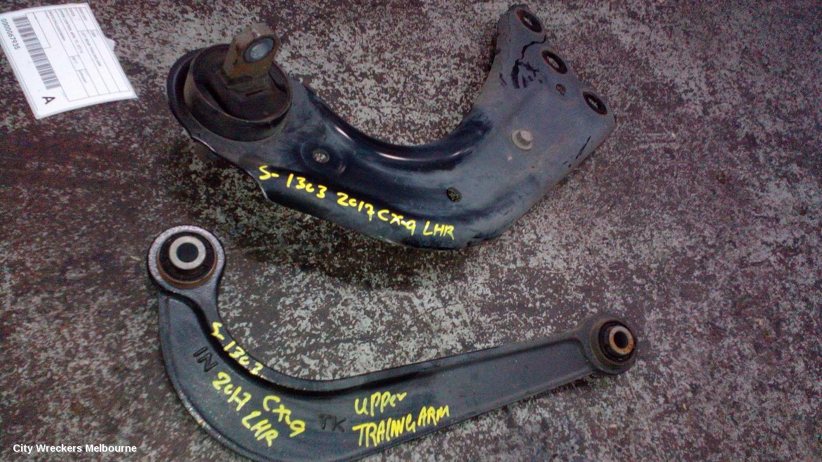 MAZDA CX9 LEFT REAR TRAILING ARM, UPPER CONTROL ARM, TC, 07/2016 ONWARDS - Image 2