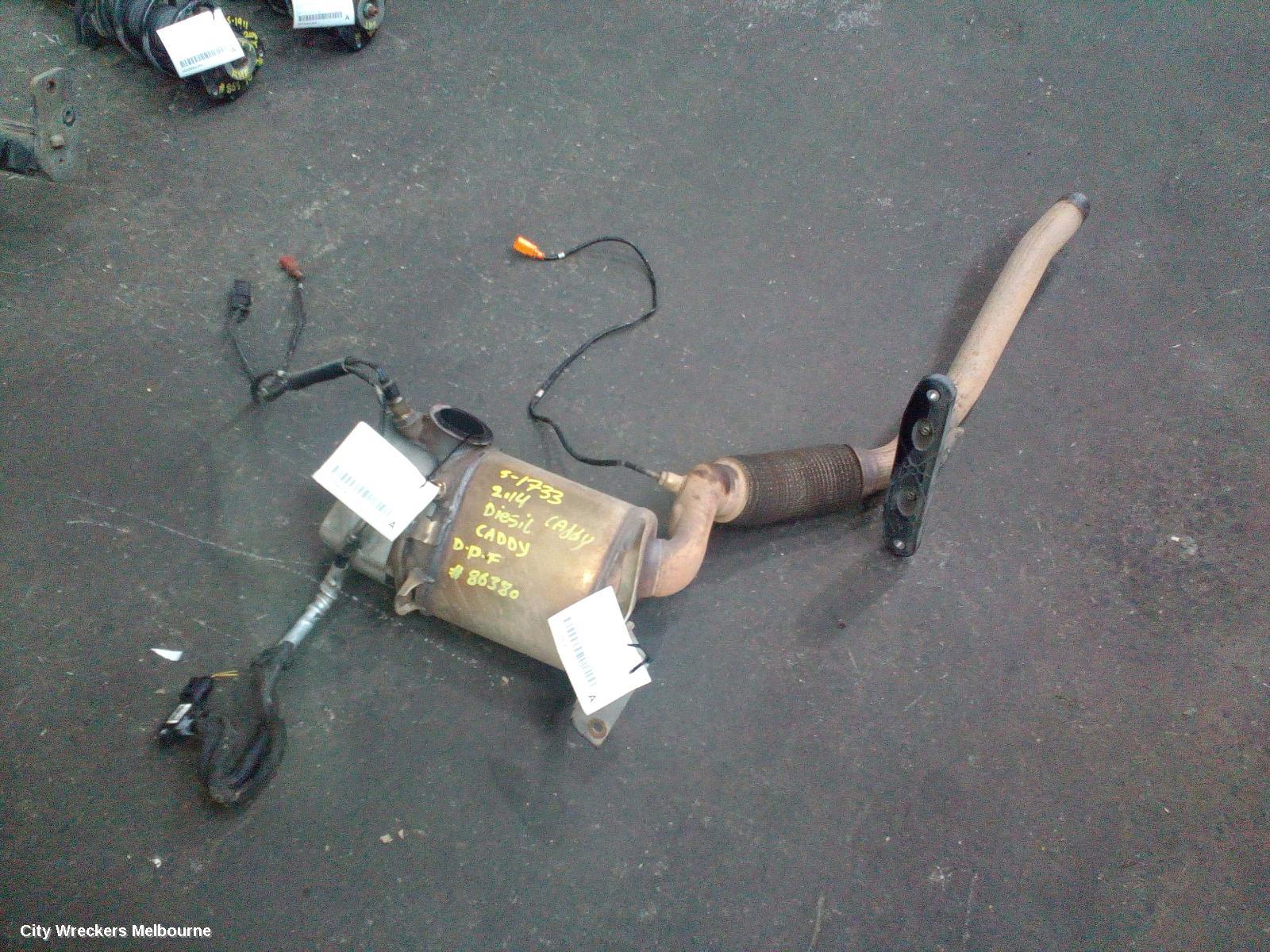 VOLKSWAGEN CADDY PARTICULATE FILTER/DPF, DIESEL, 1.6, CAYD CODE, 2K, 12/2010 - 11/2015 - Image 2