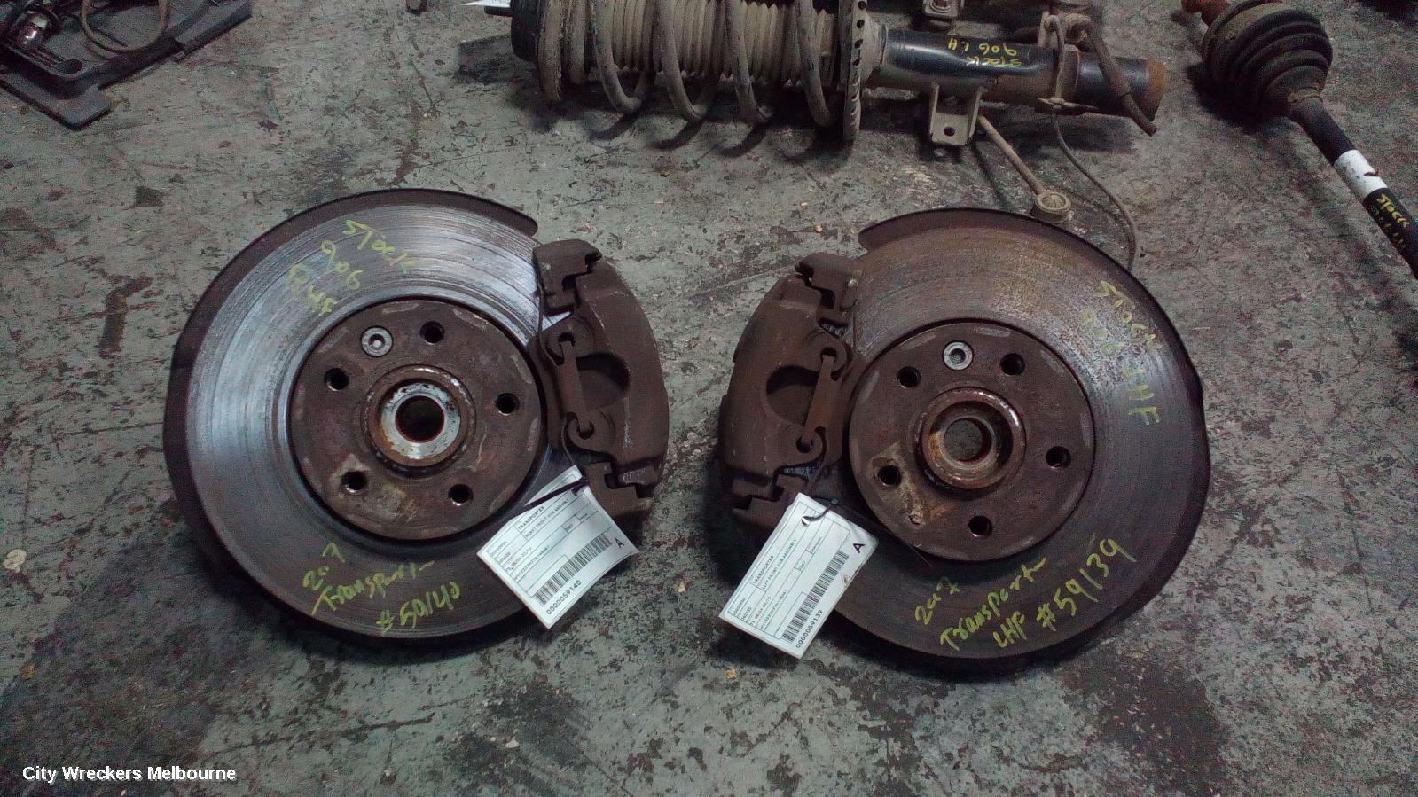 VOLKSWAGEN TRANSPORTER LEFT FRONT HUB ASSEMBLY, T5, 08/2004 - 02/2010 - Image 2