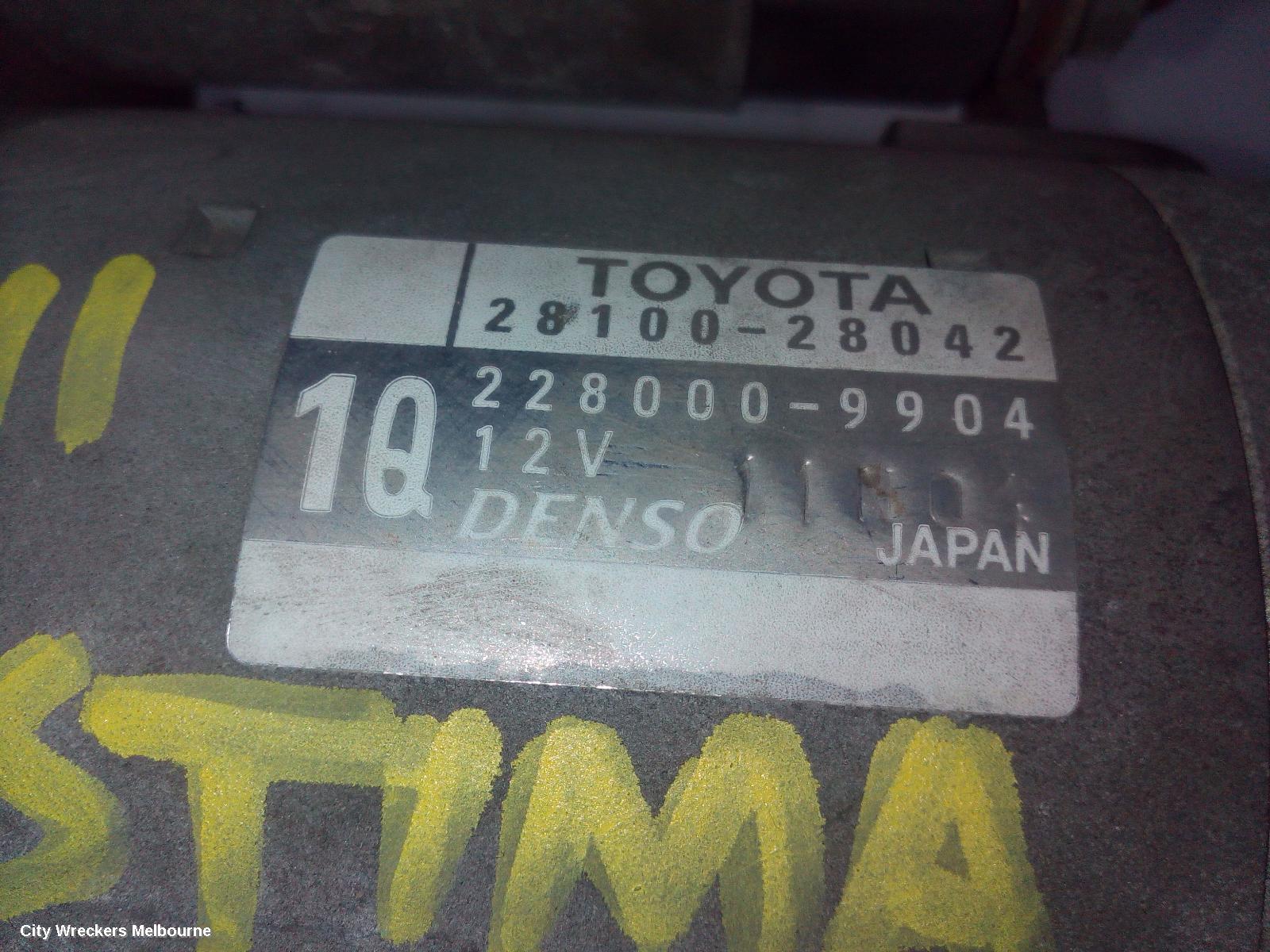 TOYOTA ESTIMA STARTER, PETROL, 2.4, 2AZ-FE, XR50, 05-19 (IMPORT) - Image 3