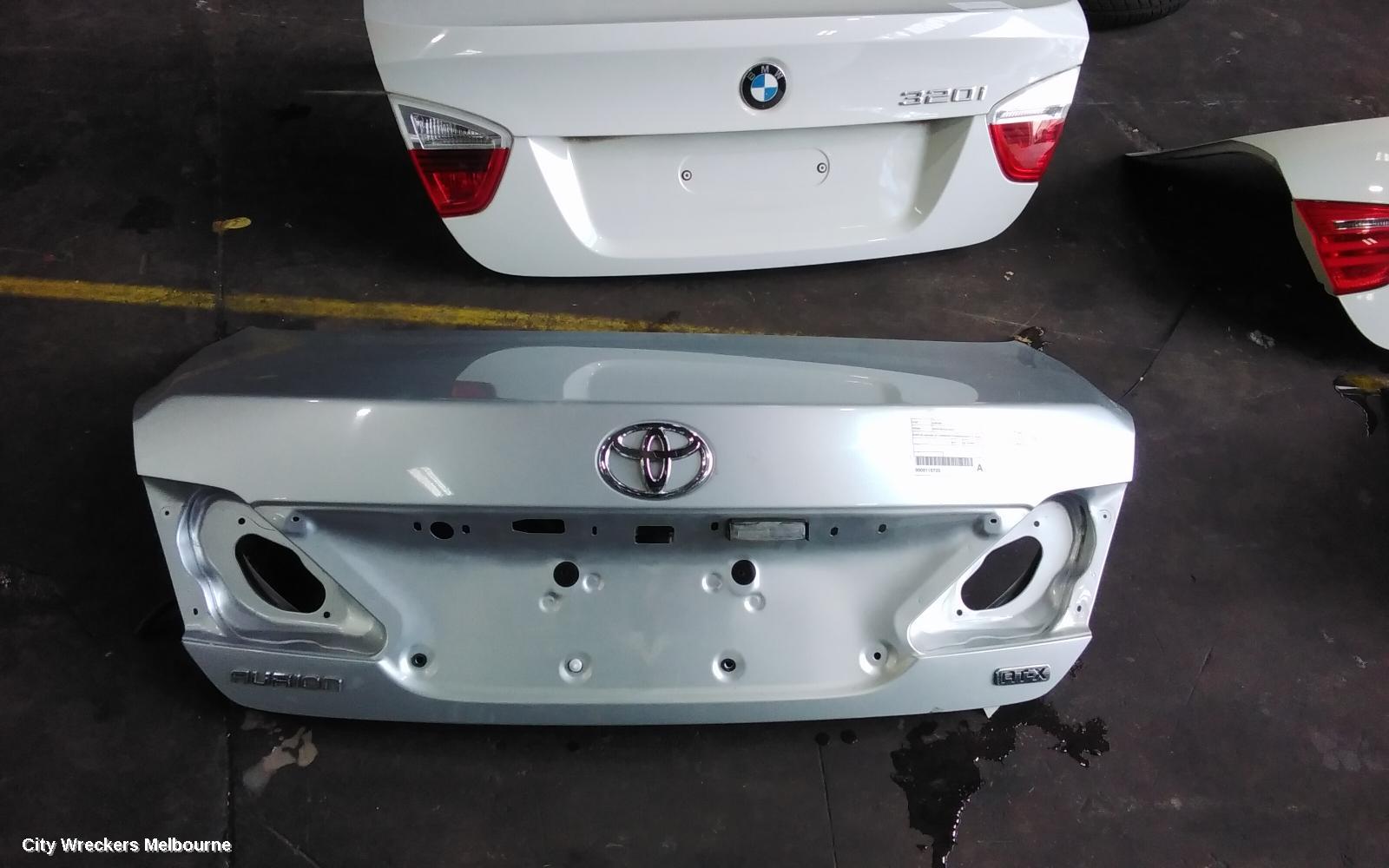 TOYOTA AURION BOOTLID/TAILGATE, BOOTLID, GSV40R, AT-X/PRODIGY/TOURING/WHITE LE, NON SPOILER TYPE, 08/2009 - 03/2012 - Image 1