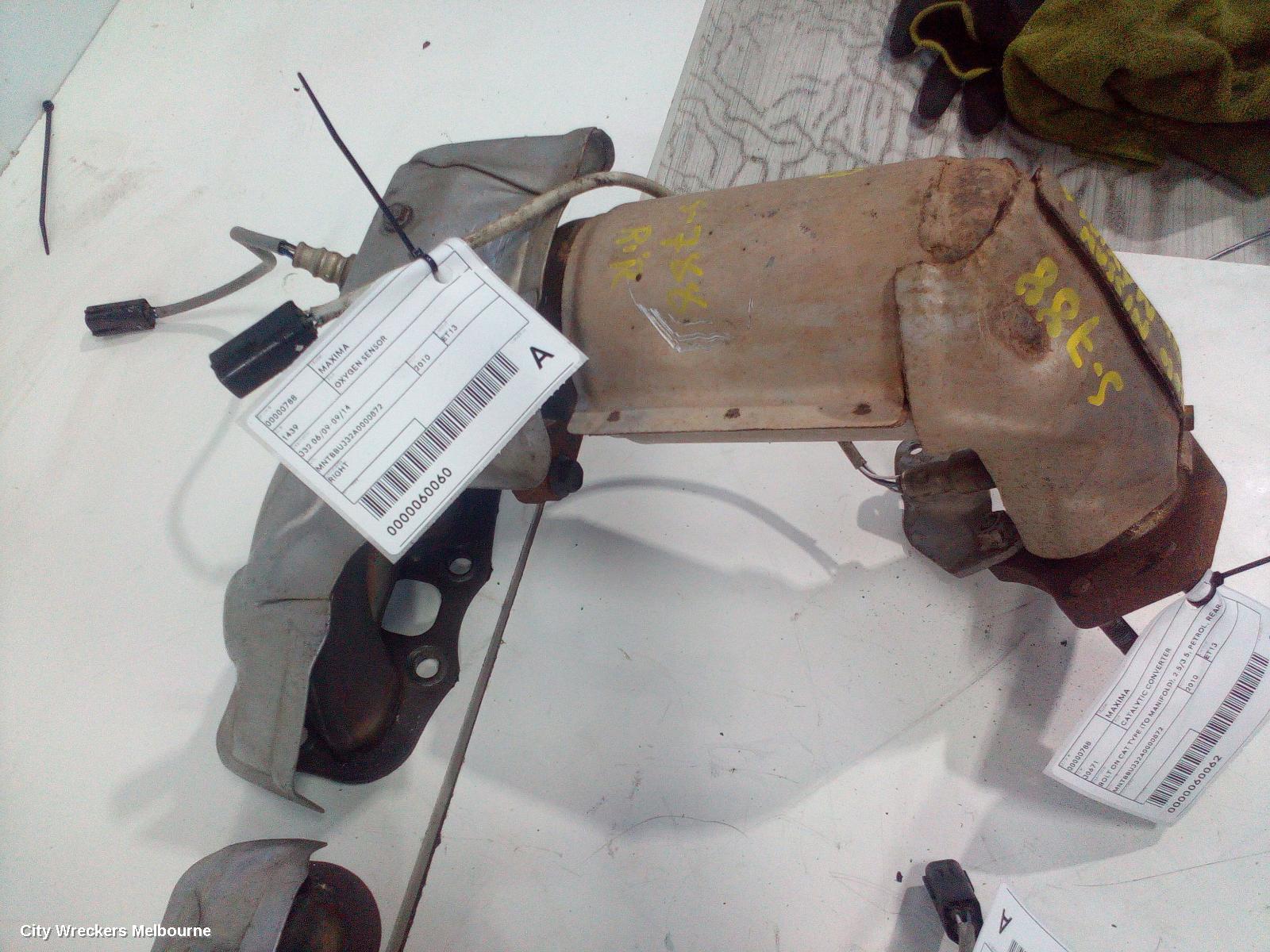 NISSAN MAXIMA CATALYTIC CONVERTER, BOLT ON CAT TYPE (TO MANIFOLD), 2.5/3.5, PETROL, REAR (RH SIDE), J32, 06/2009 - 09/2014 - Image 2