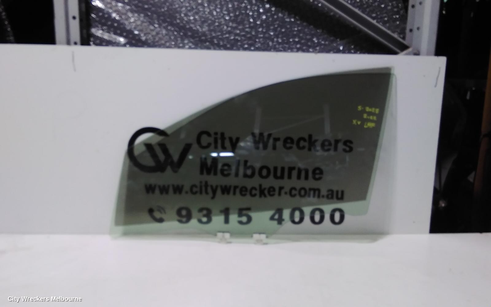 SUBARU XV LEFT FRONT DOOR WINDOW, G5X, 03/2017 - 06/2023 - Image 1