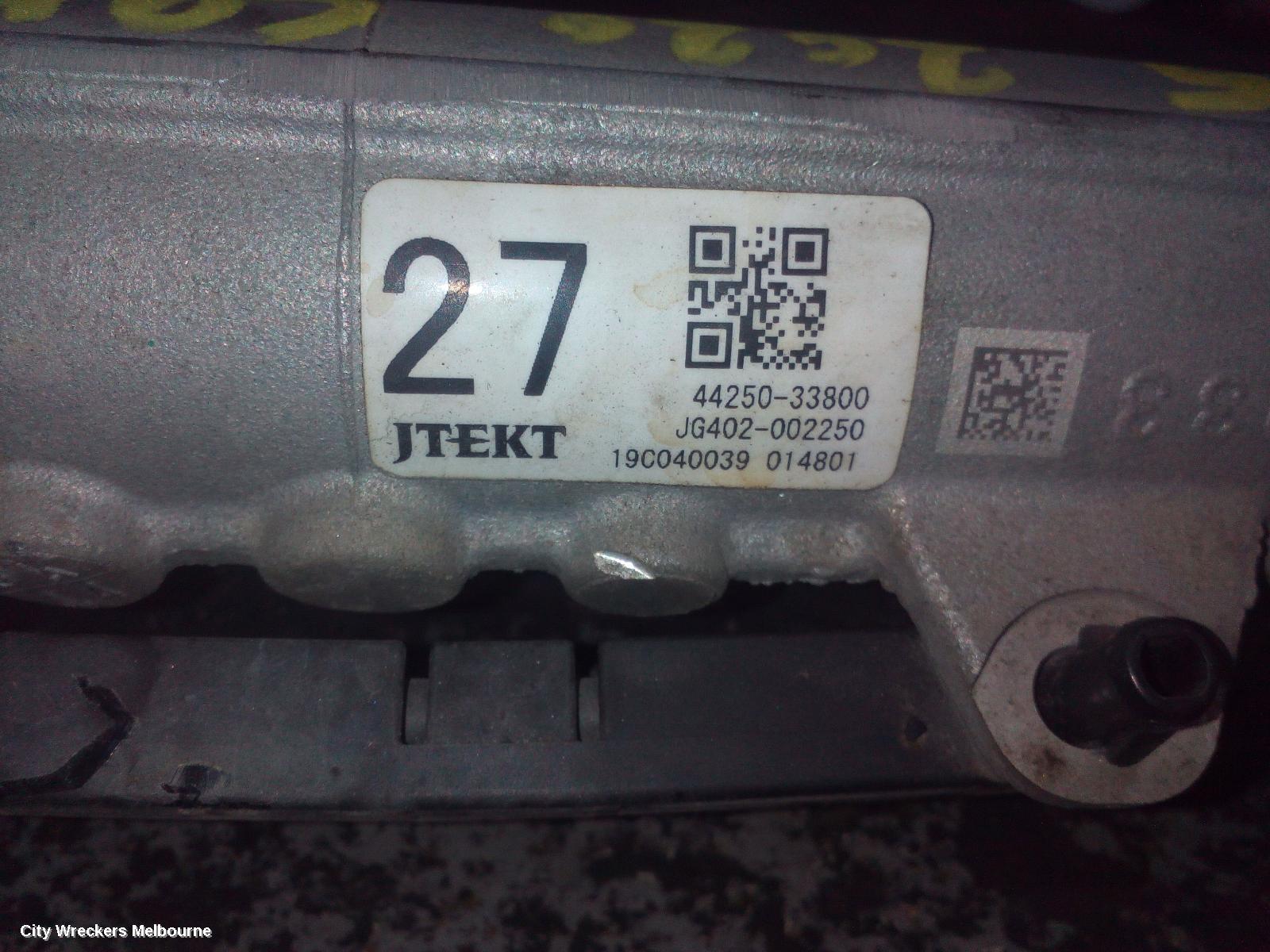 TOYOTA CAMRY STEERING BOX/RACK, XV70, ELECTRIC, PETROL, 2.5, A25A-FXS, HYBRID TYPE, 09/2017 ONWARDS - Image 1