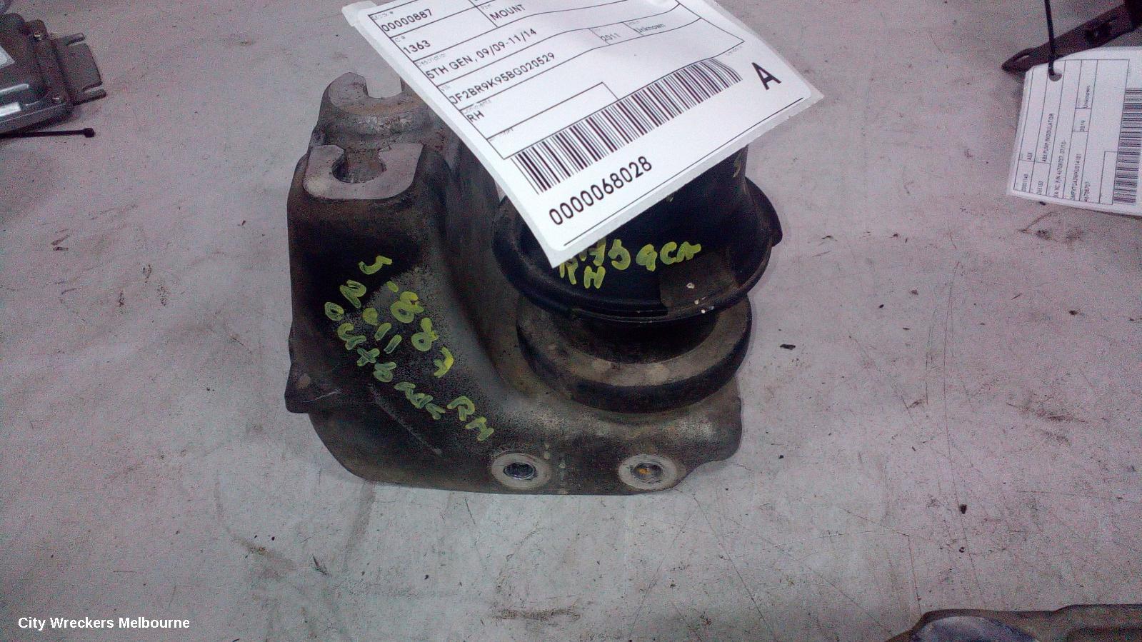 SUBARU OUTBACK MOUNT, 5TH GEN, 05/2009 - 11/2014 - Image 1