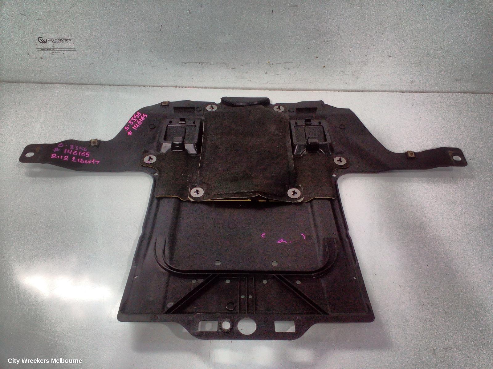 SUBARU LIBERTY, 5TH GEN 09/2009 - 11/2014, LOWER ENGINE SPLASH TRAY : 146165 - Image 1