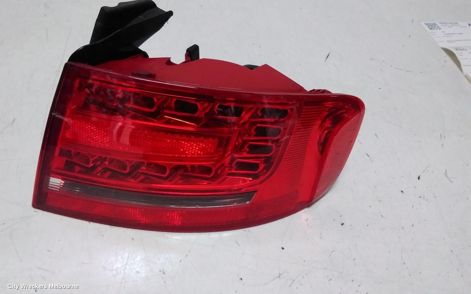 AUDI A4 RIGHT TAILLIGHT, B8 8K (A4/S4), SEDAN, LED TYPE, 02/2008 - 06/2012 - Image 1