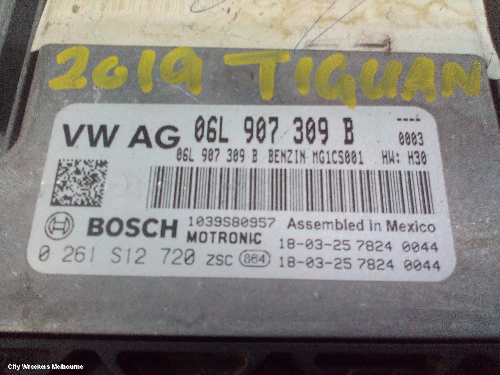 VOLKSWAGEN TIGUAN ECU, ENGINE ECU, 2.0, PETROL, ECU ONLY, DGVA CODE, 5NA, 06/2016 ONWARDS - Image 3
