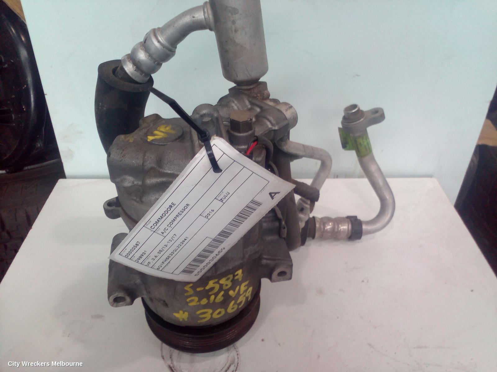 HOLDEN COMMODORE A/C COMPRESSOR, VF, 3.6, 05/2013 - 12/2017 - Image 1