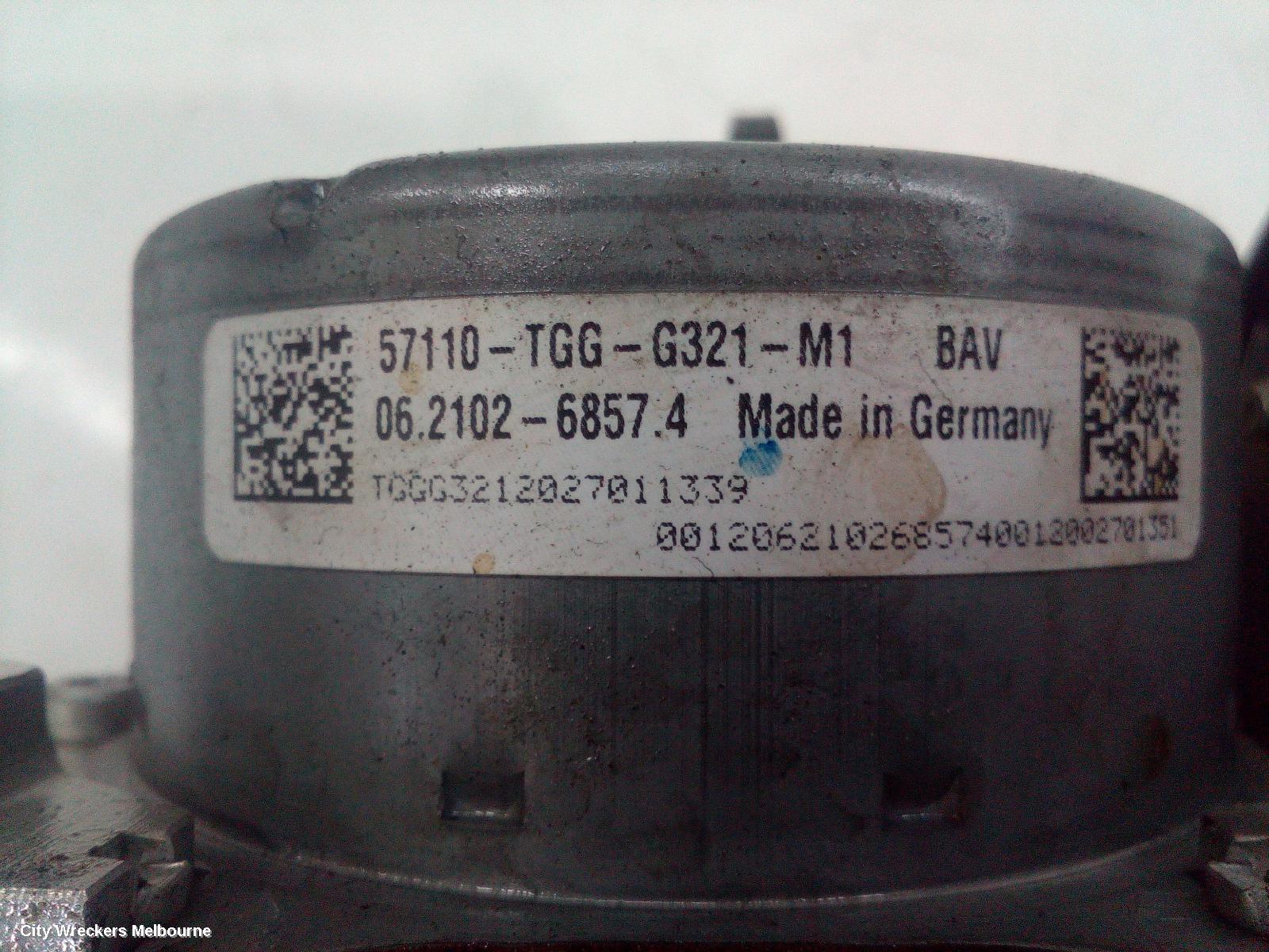 HONDA CIVIC ABS PUMP/MODULATOR, 10TH GEN, 05/2016 - 08/2021 - Image 3