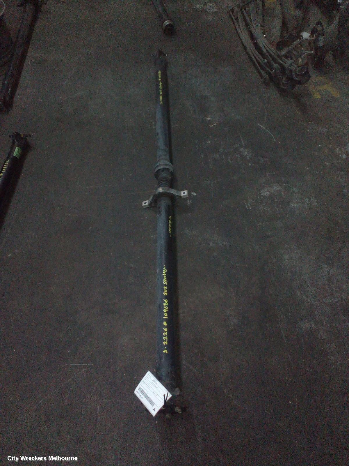 KIA SPORTAGE REAR DRIVE SHAFT, AWD, SL, 05/2010 - 10/2015 - Image 2