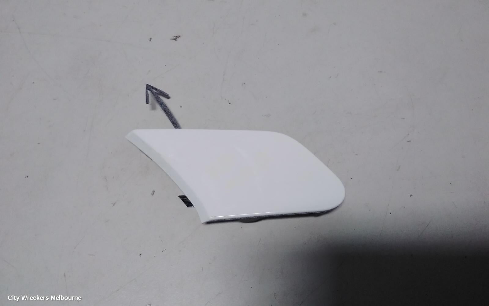 FORD ESCAPE, ZG, 09/2016 - 05/2020, FRONT BAR TOW HOOK COVER   WHITE COLOUR: 77418 - Image 2