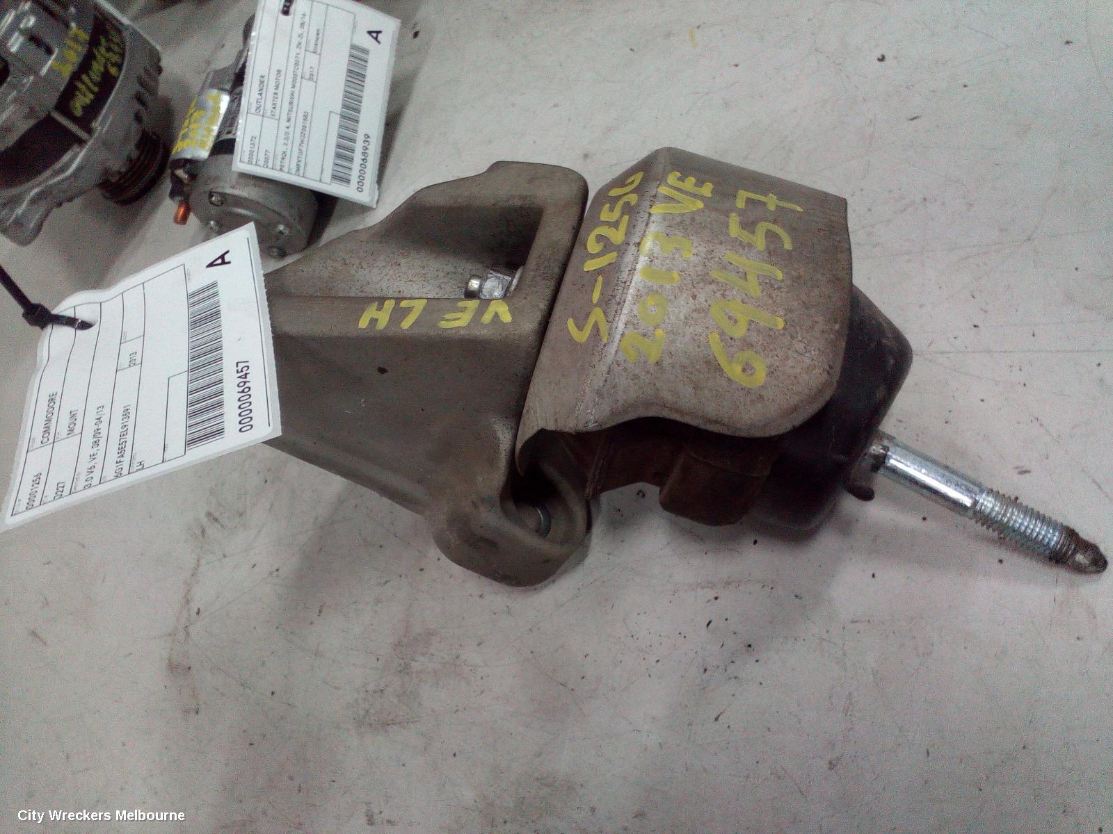 HOLDEN COMMODORE MOUNT, ENGINE MOUNT, LEFT, 3.0 V6, SIDI, LF1/LFW, VE, 08/2009 - 05/2013 - Image 3