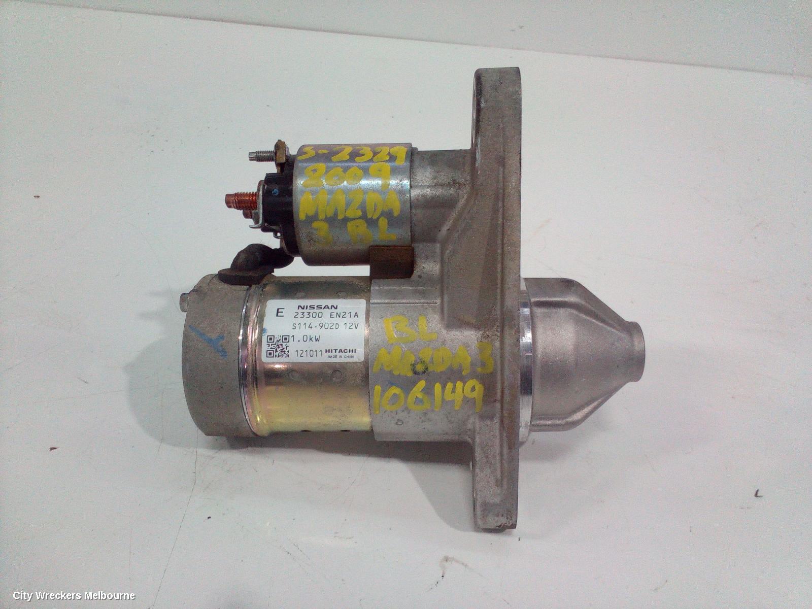 NISSAN PULSAR STARTER, PETROL, 1.8, MRA8DE, B17/C12, 12/2012 - 12/2017 - Image 1