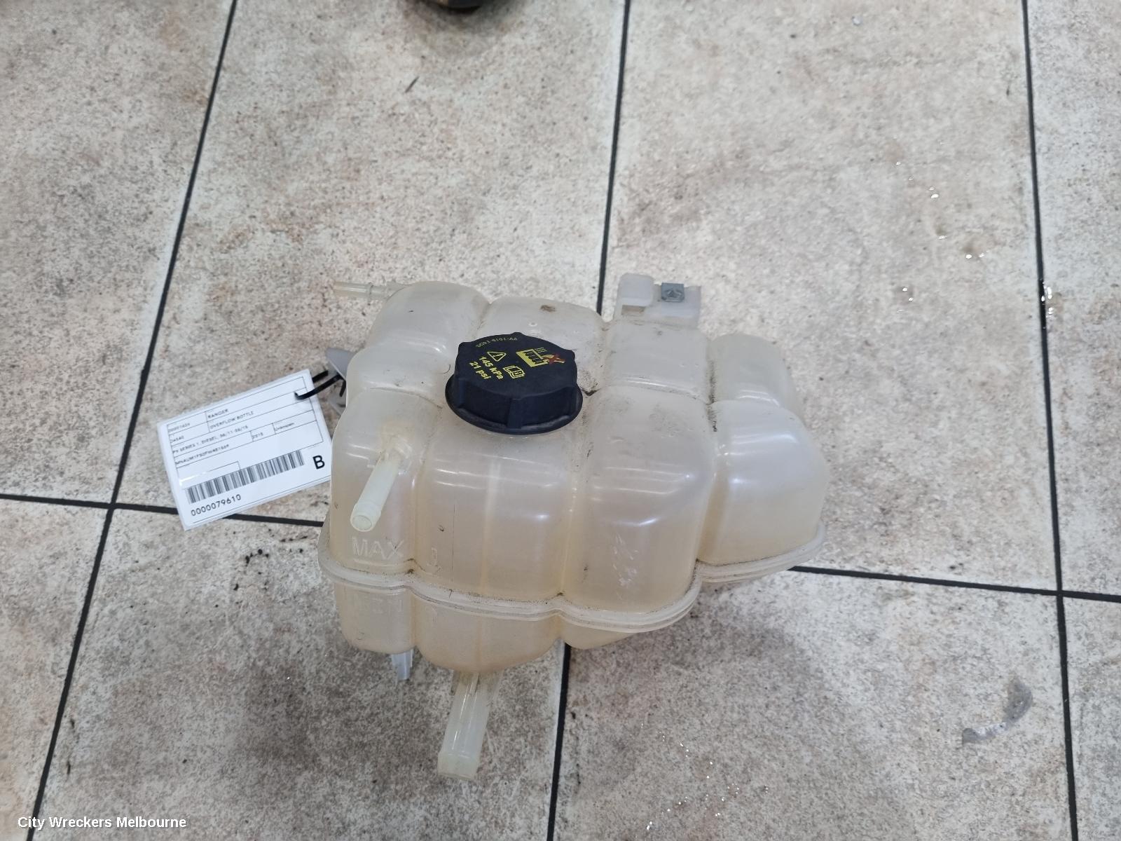 FORD RANGER OVERFLOW BOTTLE, PX SERIES 2-3, DIESEL, 2.2/3.2, 06/2015 ONWARDS - Image 1