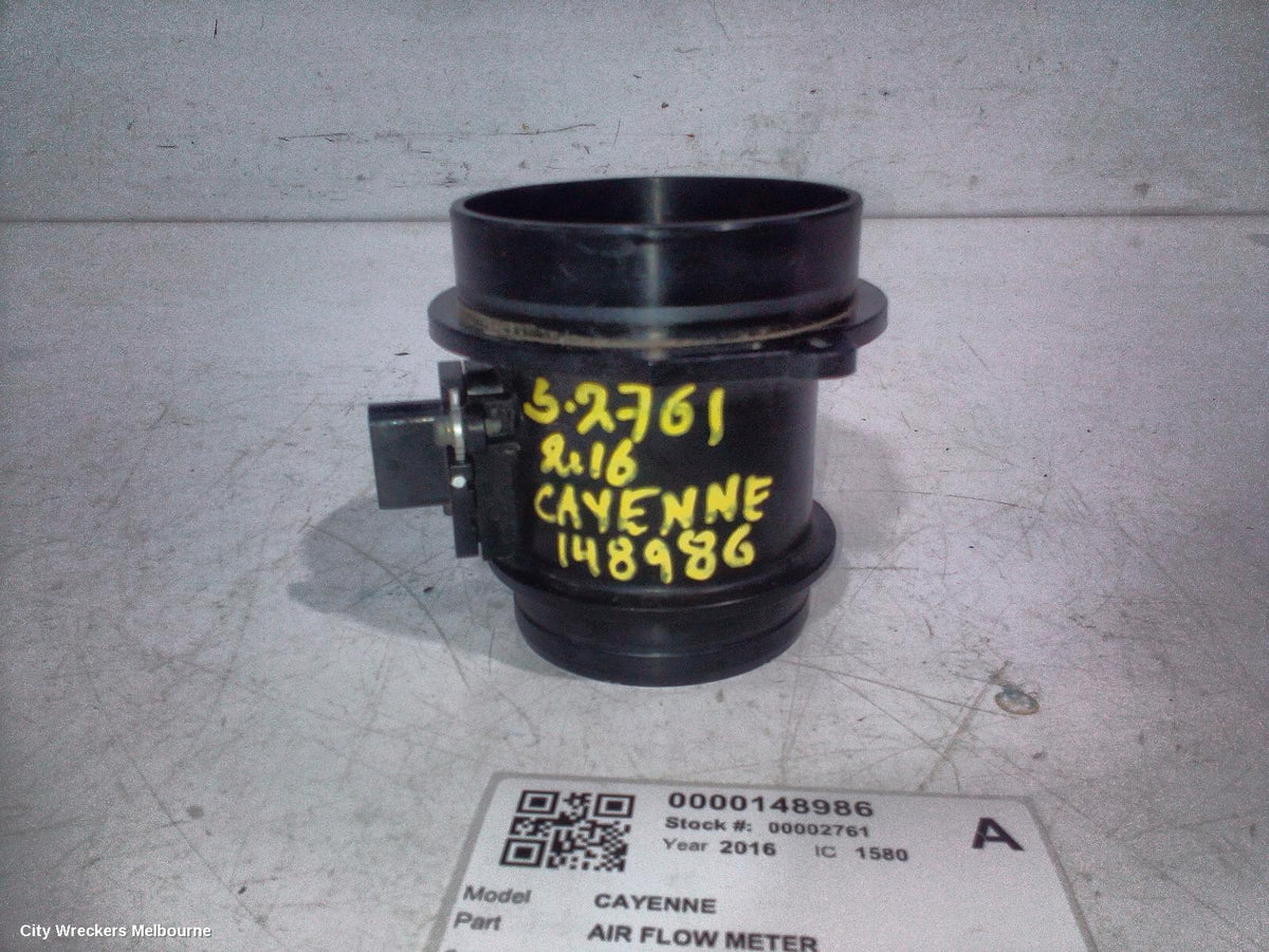 PORSCHE CAYENNE AIR FLOW METER, 92A, 07/2010 - 04/2018 - Image 1