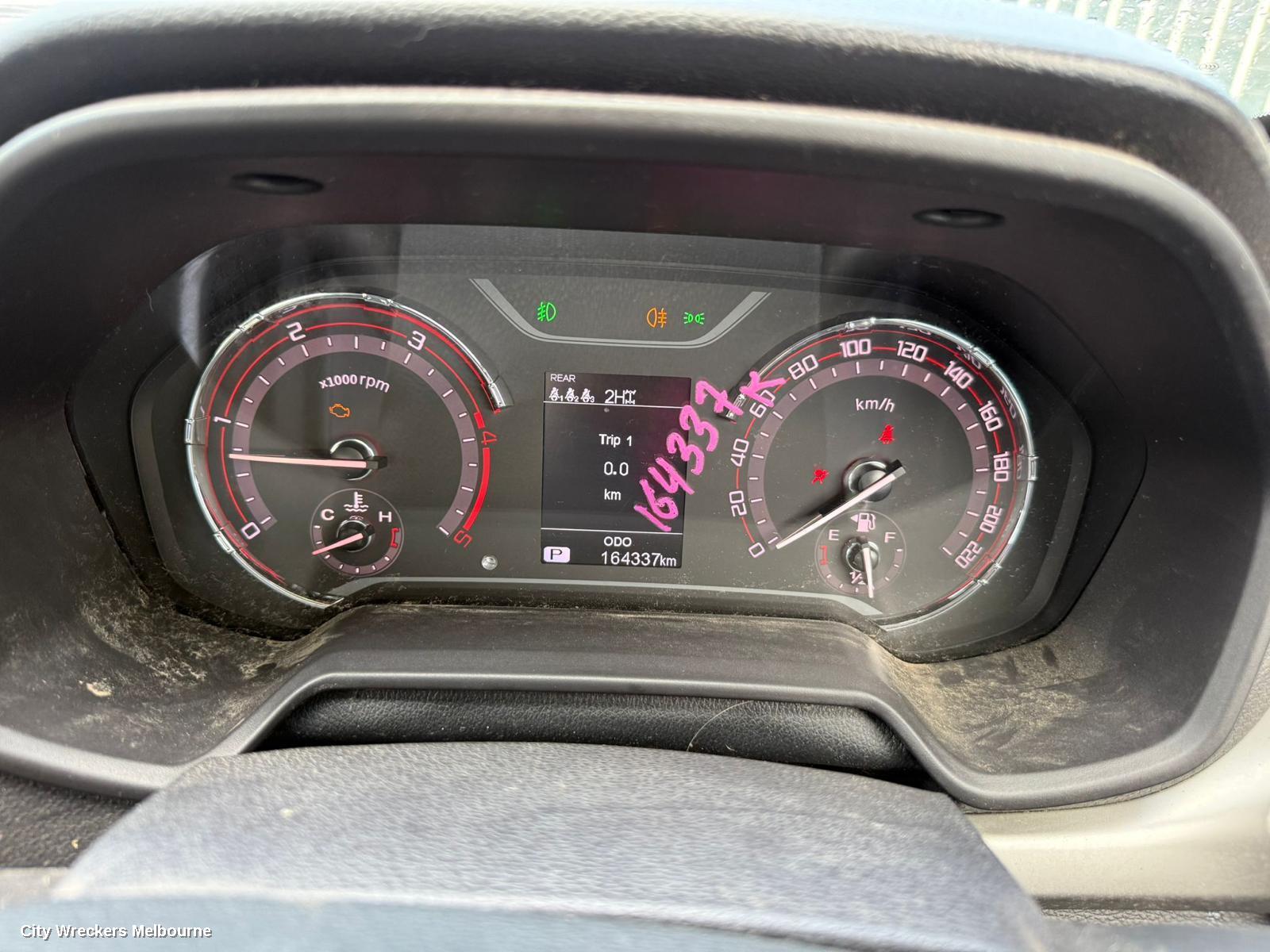 LDV T60 INSTRUMENT CLUSTER, DIESEL, 2.8, SK8C, 07/2017 - 07/2021 - Image 1