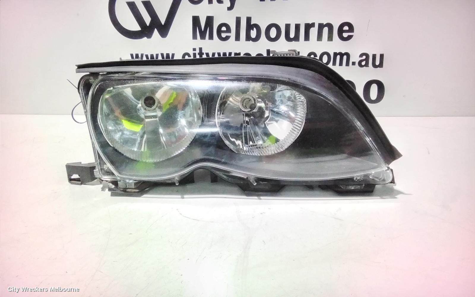 BMW 3 SERIES RIGHT HEADLAMP, E46, CPE/CAB, STANDARD, CLEAR FLASHER, 03/2003 - 07/2006 - Image 3