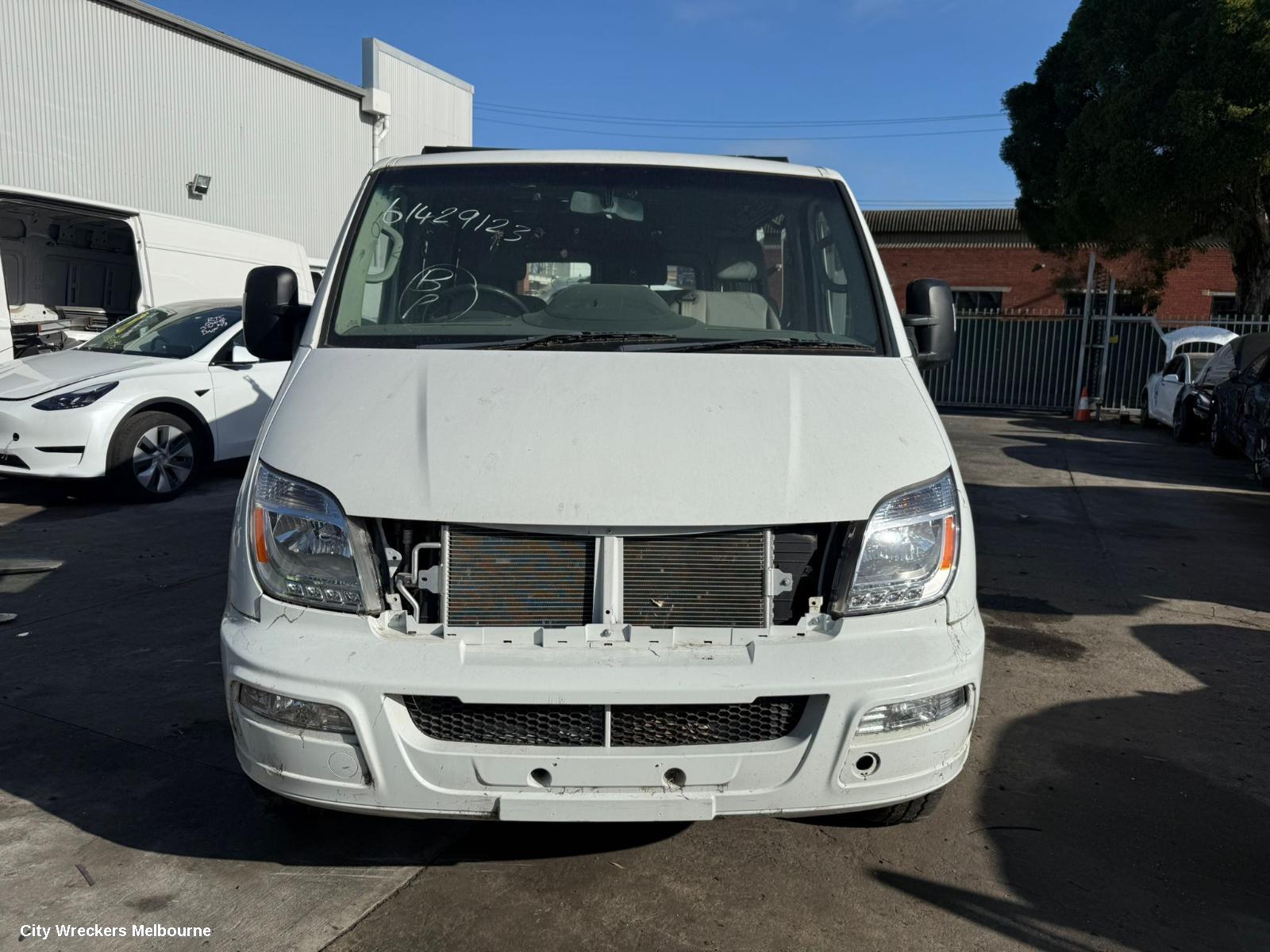 LDV V80 BOOTLID/TAILGATE, BARN DOOR (RH SIDE), LOW ROOF TYPE, 01/2013 - 12/2023 - Image 2