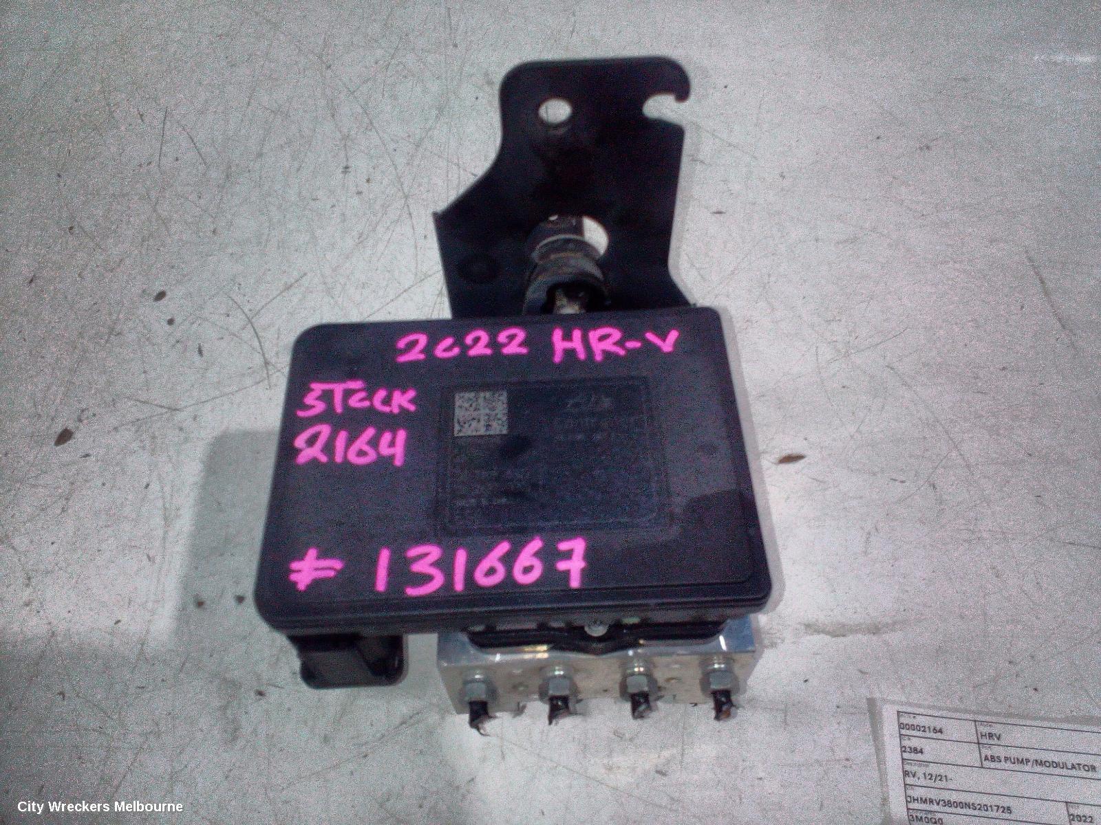 HONDA HRV ABS PUMP/MODULATOR, RV, 12/2021 ONWARDS - Image 2