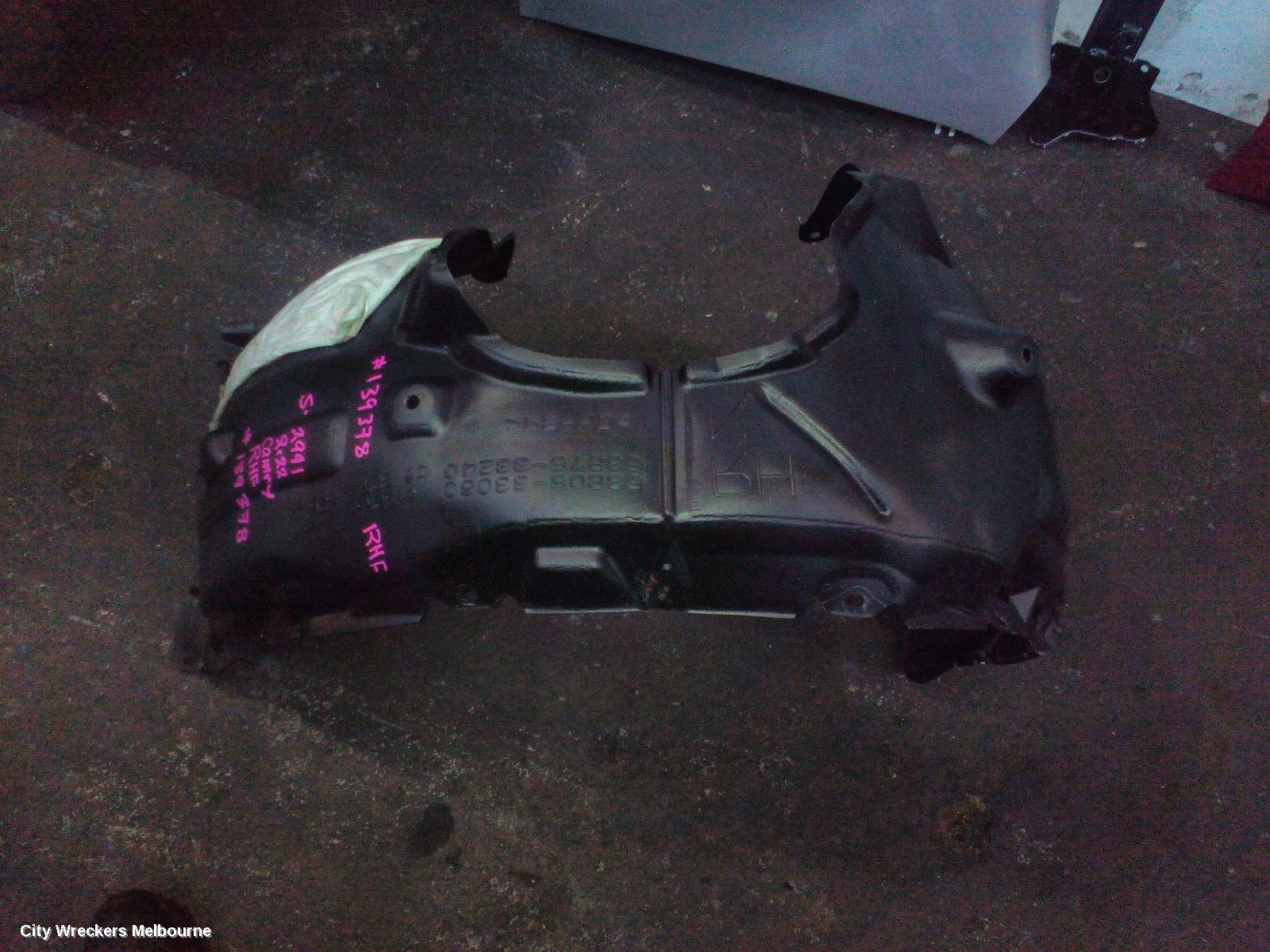 TOYOTA CAMRY RIGHT GUARD LINER, XV70, FRONT, 09/2017 - 05/2024 - Image 1
