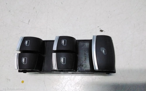 AUDI A3 PWR DR WIND SWITCH, RH FRONT (MASTER SWITCH), 5DR, 8P, 06/2004 - 04/2013 - Image 1