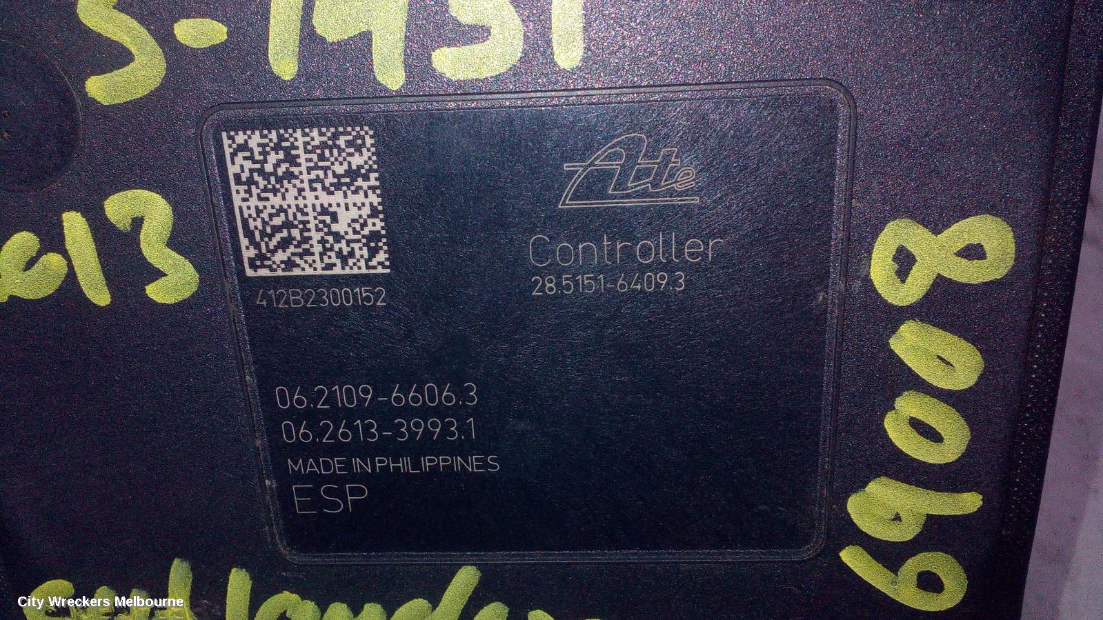 MITSUBISHI OUTLANDER ABS PUMP/MODULATOR, ZJ, P/N 4670A756, 10/2012 - 03/2015 - Image 1