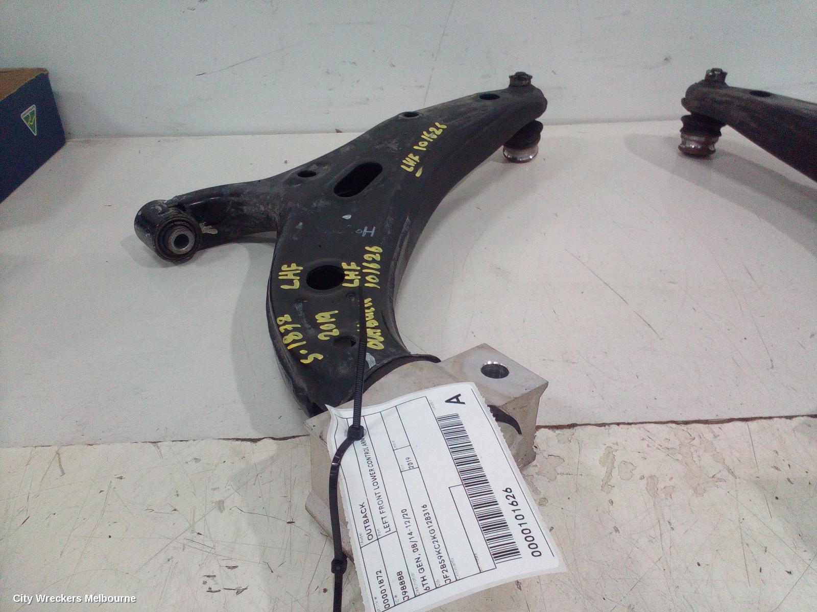 SUBARU OUTBACK LEFT FRONT LOWER CONTROL ARM, 6TH GEN, 08/2014 - 12/2020 - Image 2